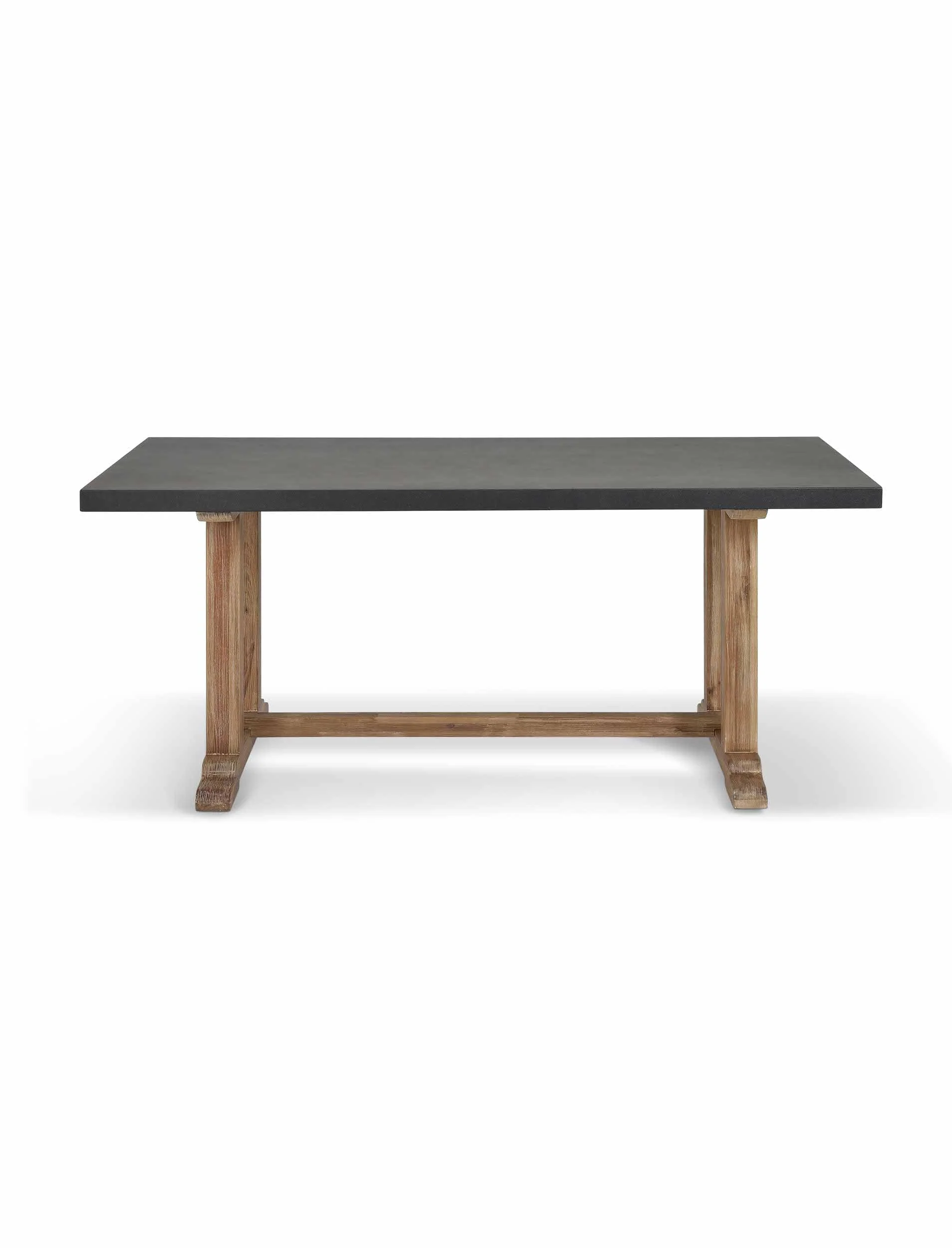 Burcot Dining Table Small Slate Grey - Image 4