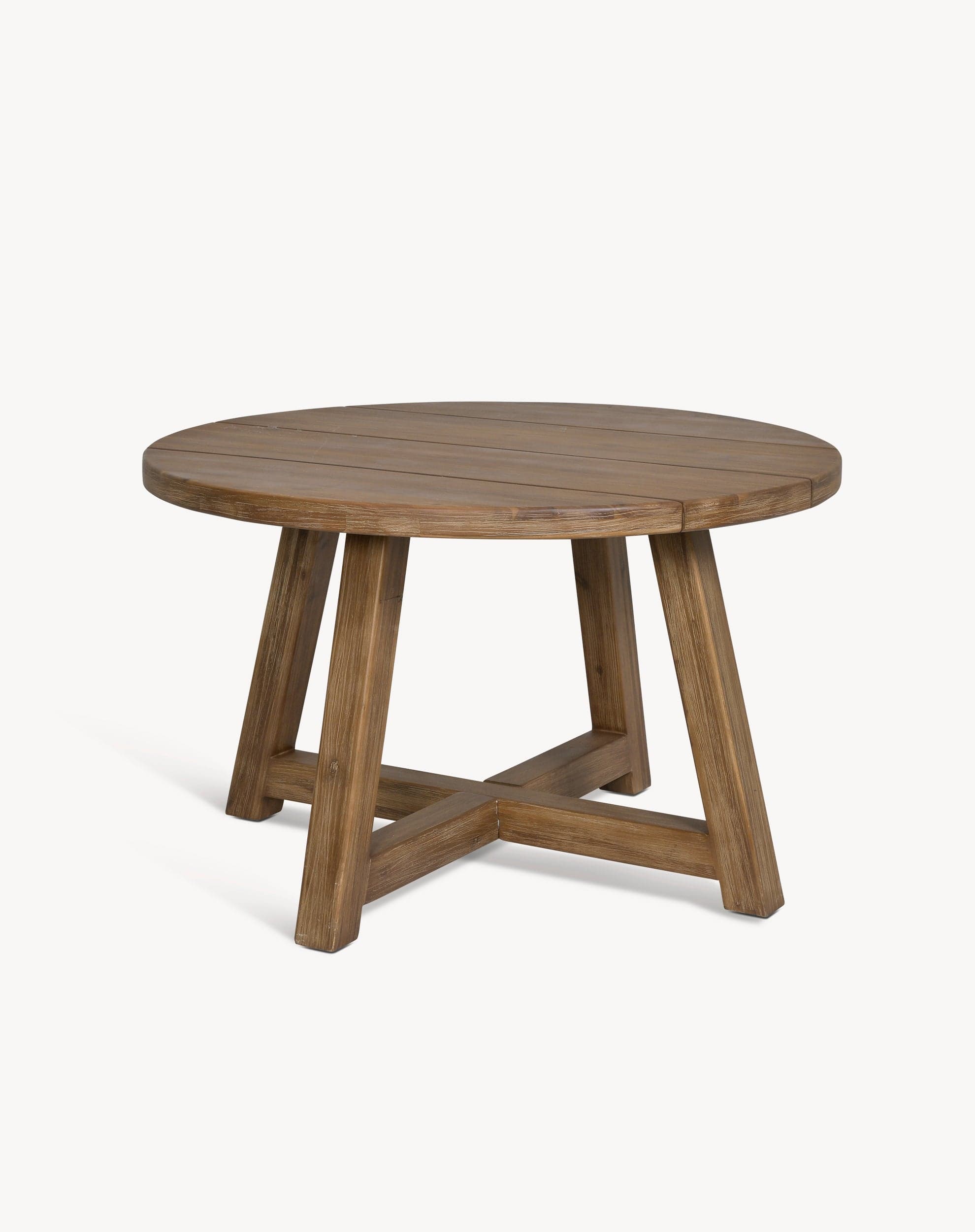Chilford Solid Wood Round Dining Table Natural - Image 5