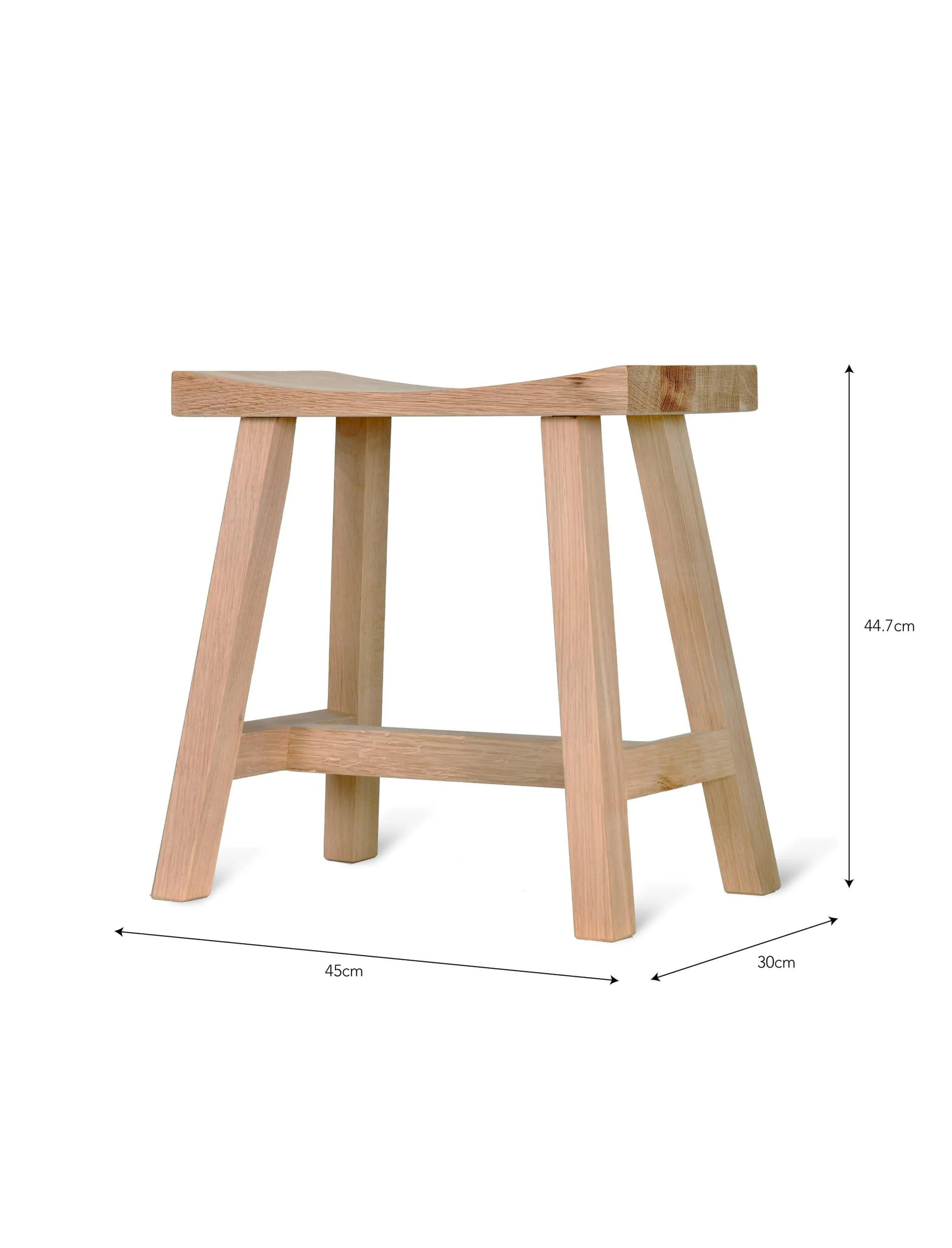 Clockhouse Stool - Small - Natural - Image 3
