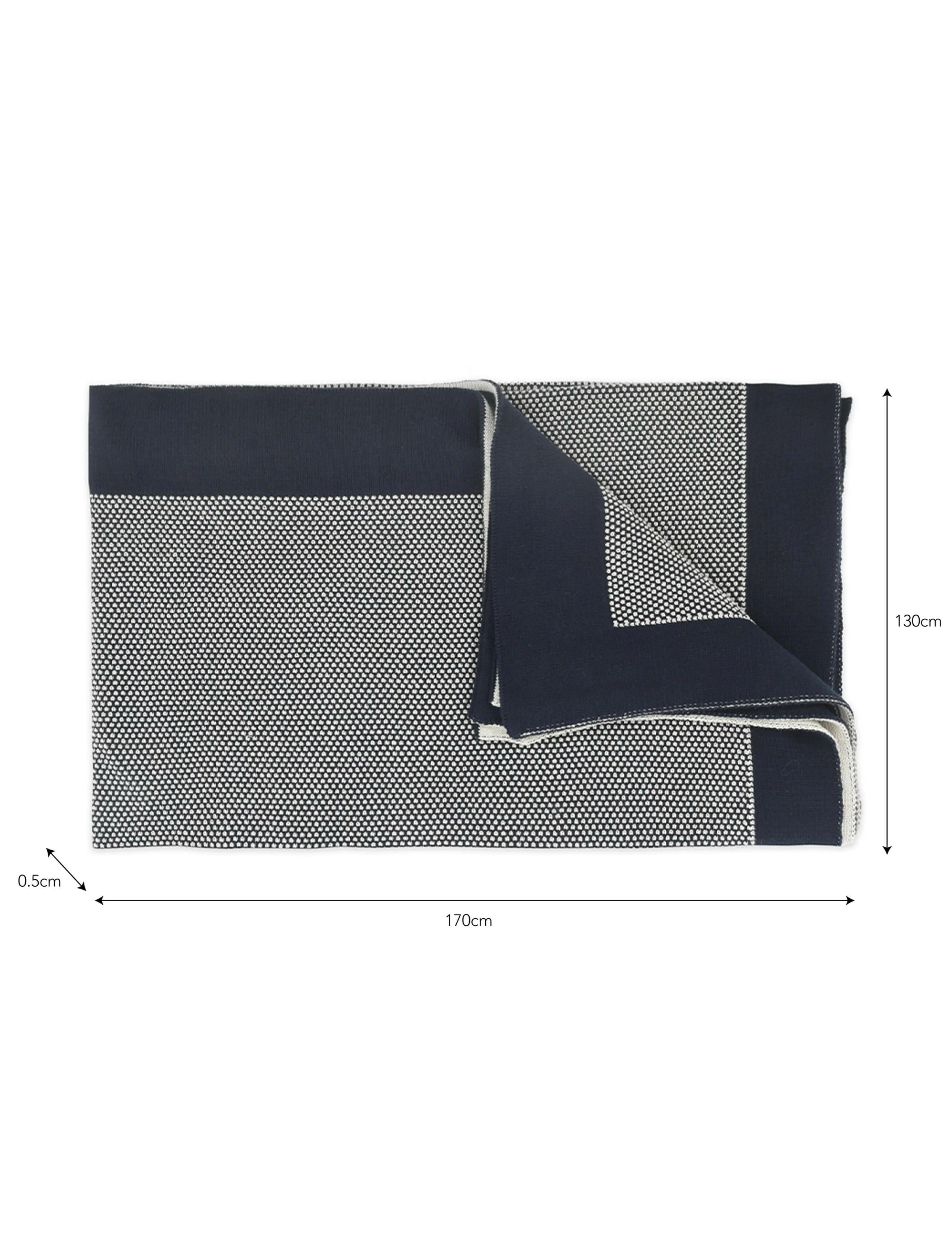 Framlingham Throw - Ink - Image 5