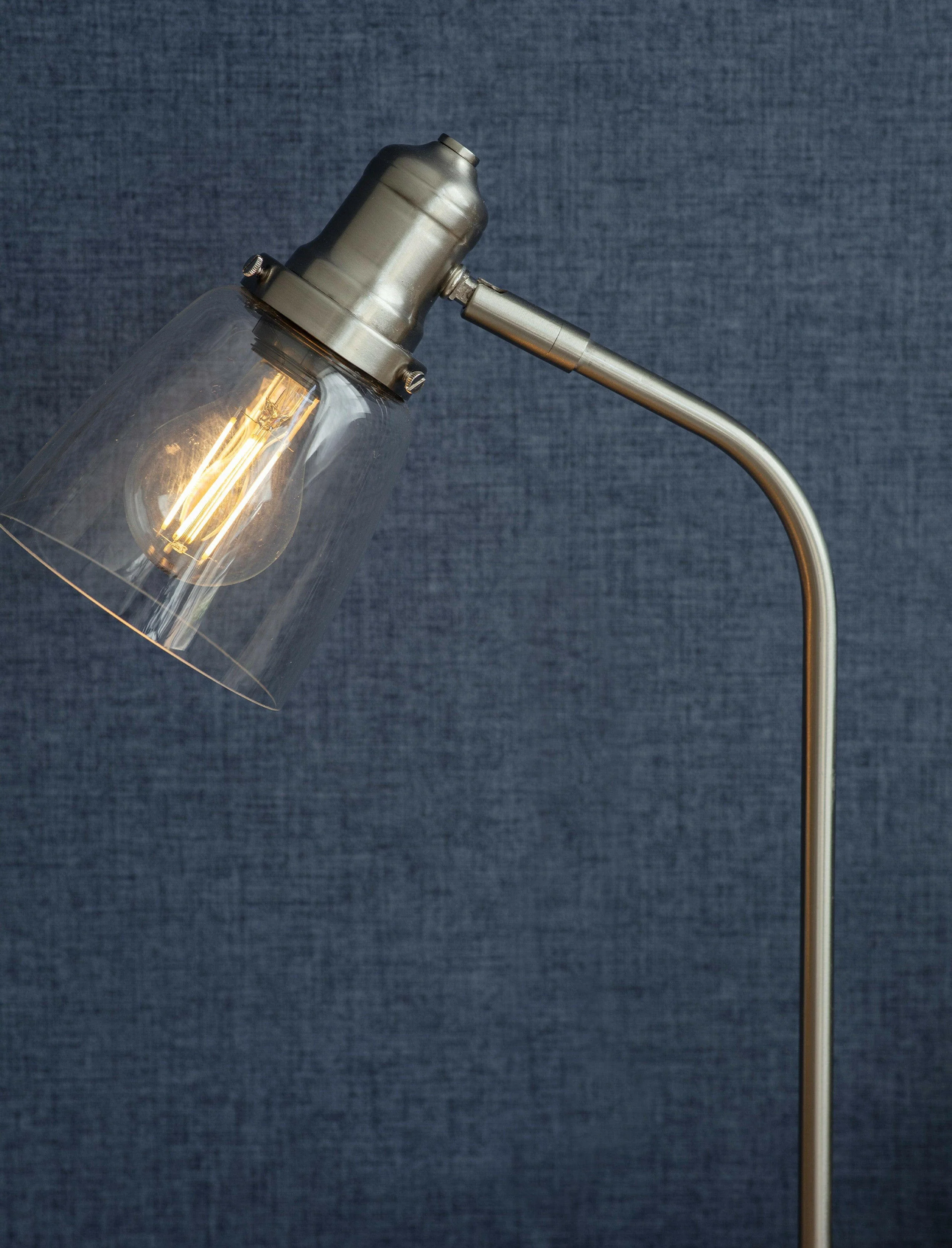 Hoxton Dome Table Lamp - Satin Nickel - Image 2