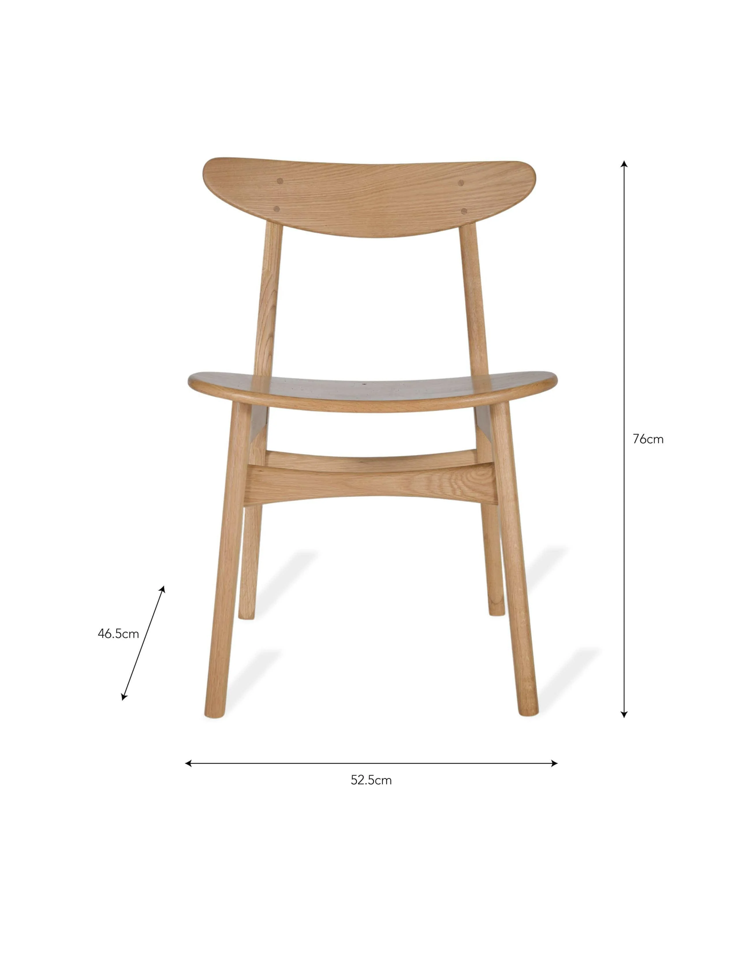 Longcot Dining Chair Set of Two - Image 3