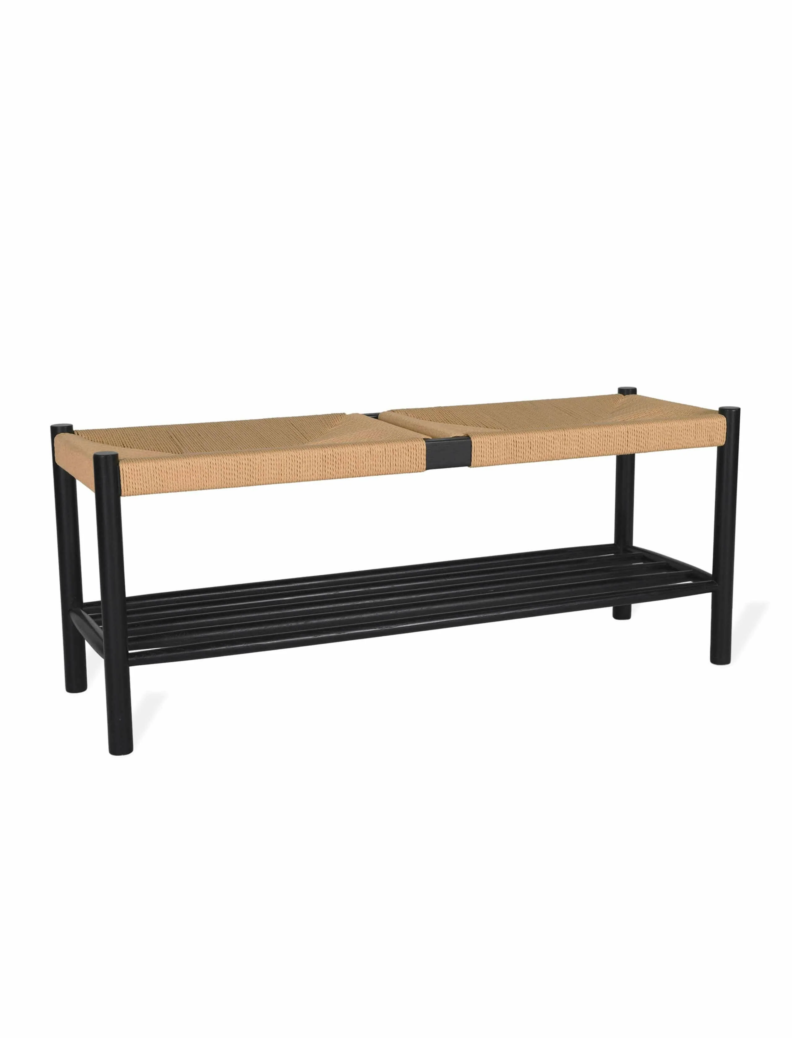 Longworth Hallway Bench - Black - Image 2