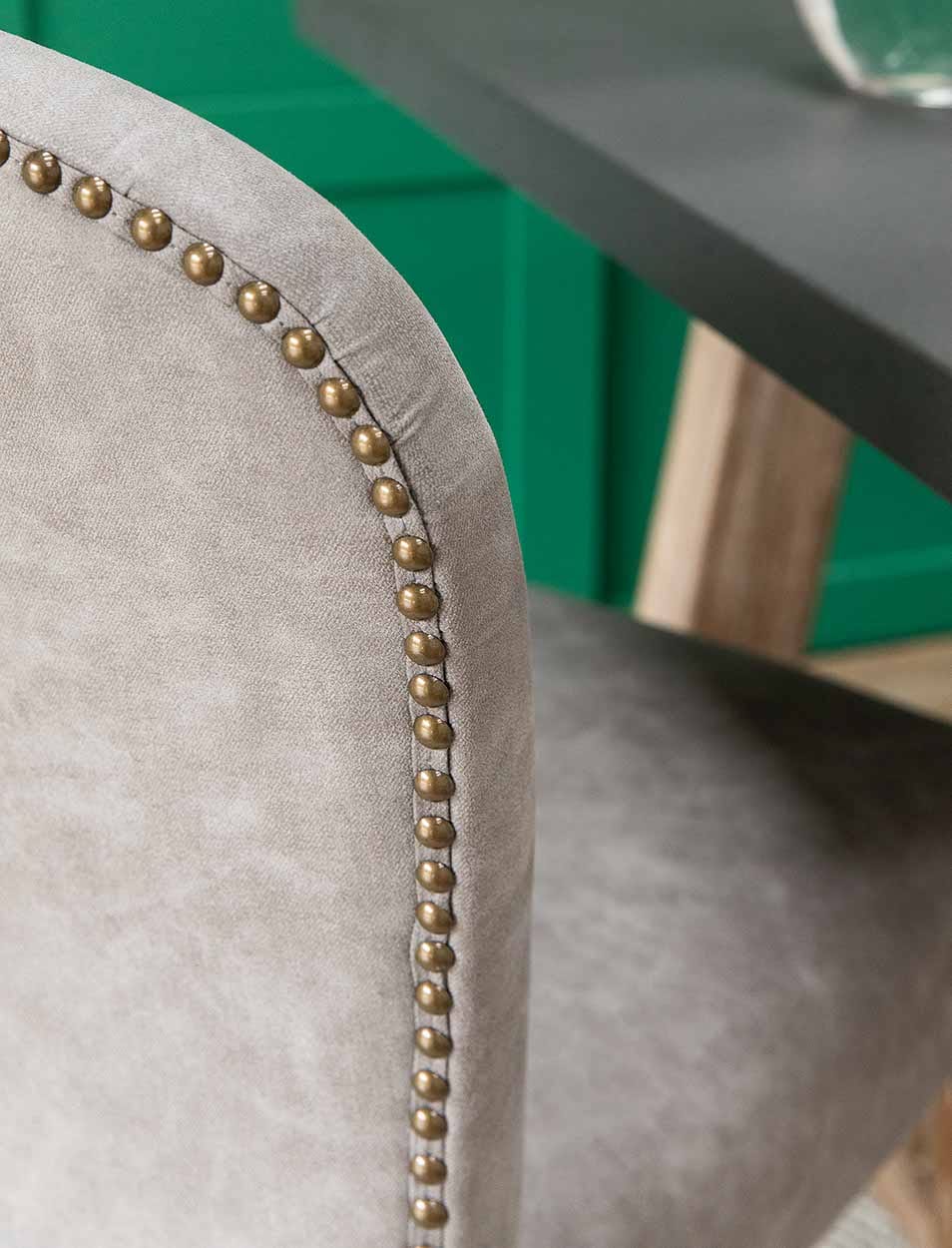 Knightcote Dining Chair Set of 2 Grey - Image 3