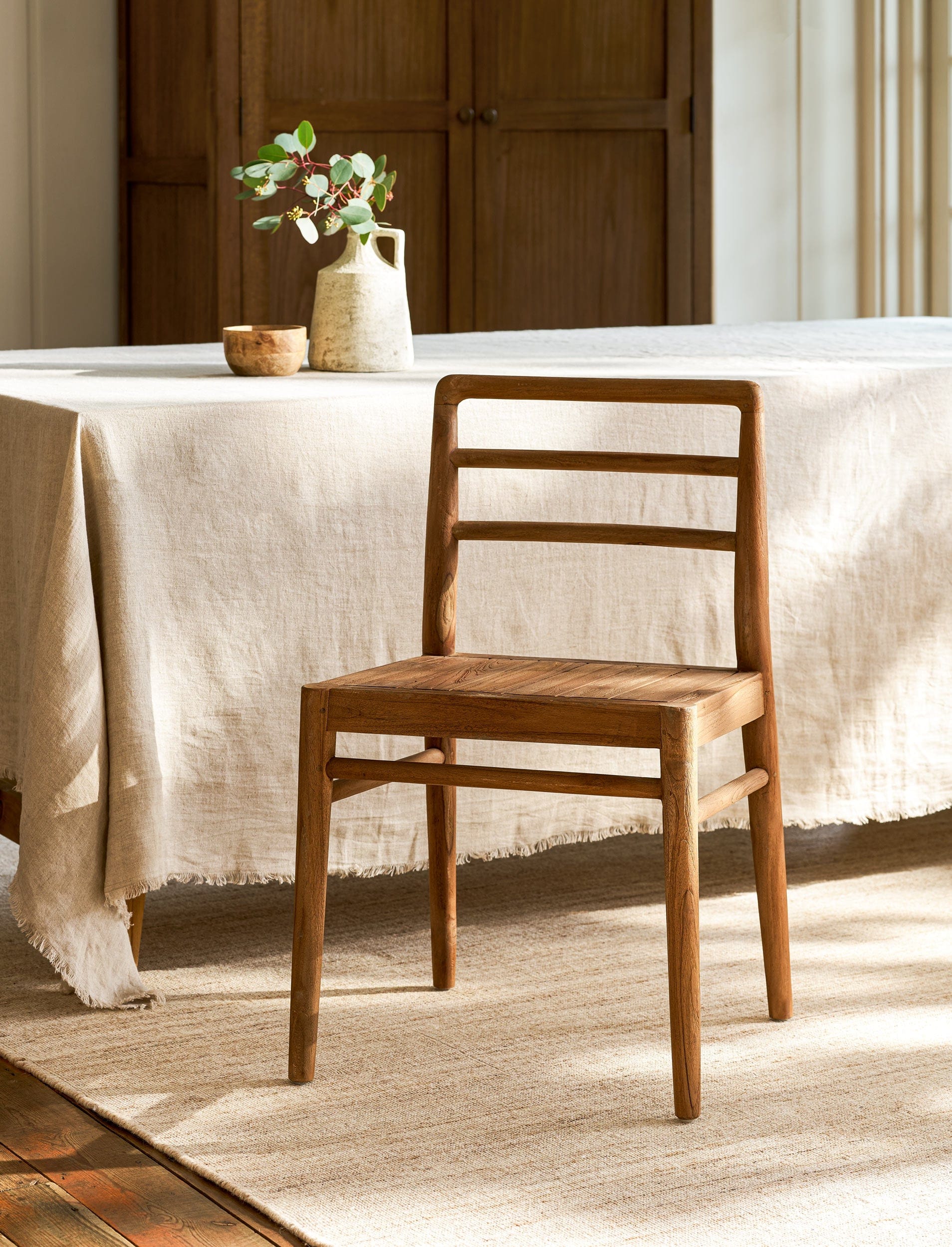 St Mawes Dining Chair Set of 2 Natural - Image 8