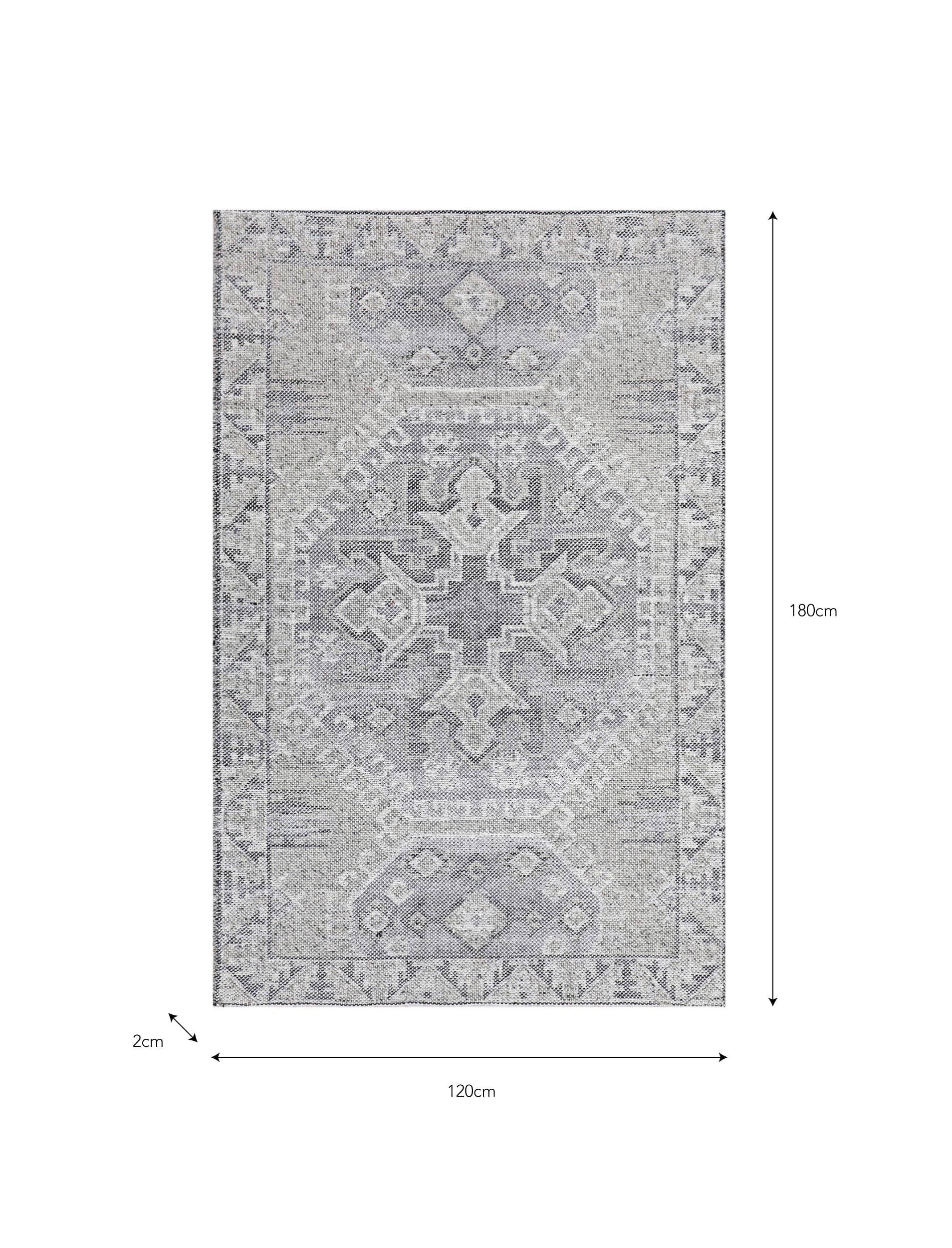 Syde Rug 120x180cm Multi Wool - Image 9