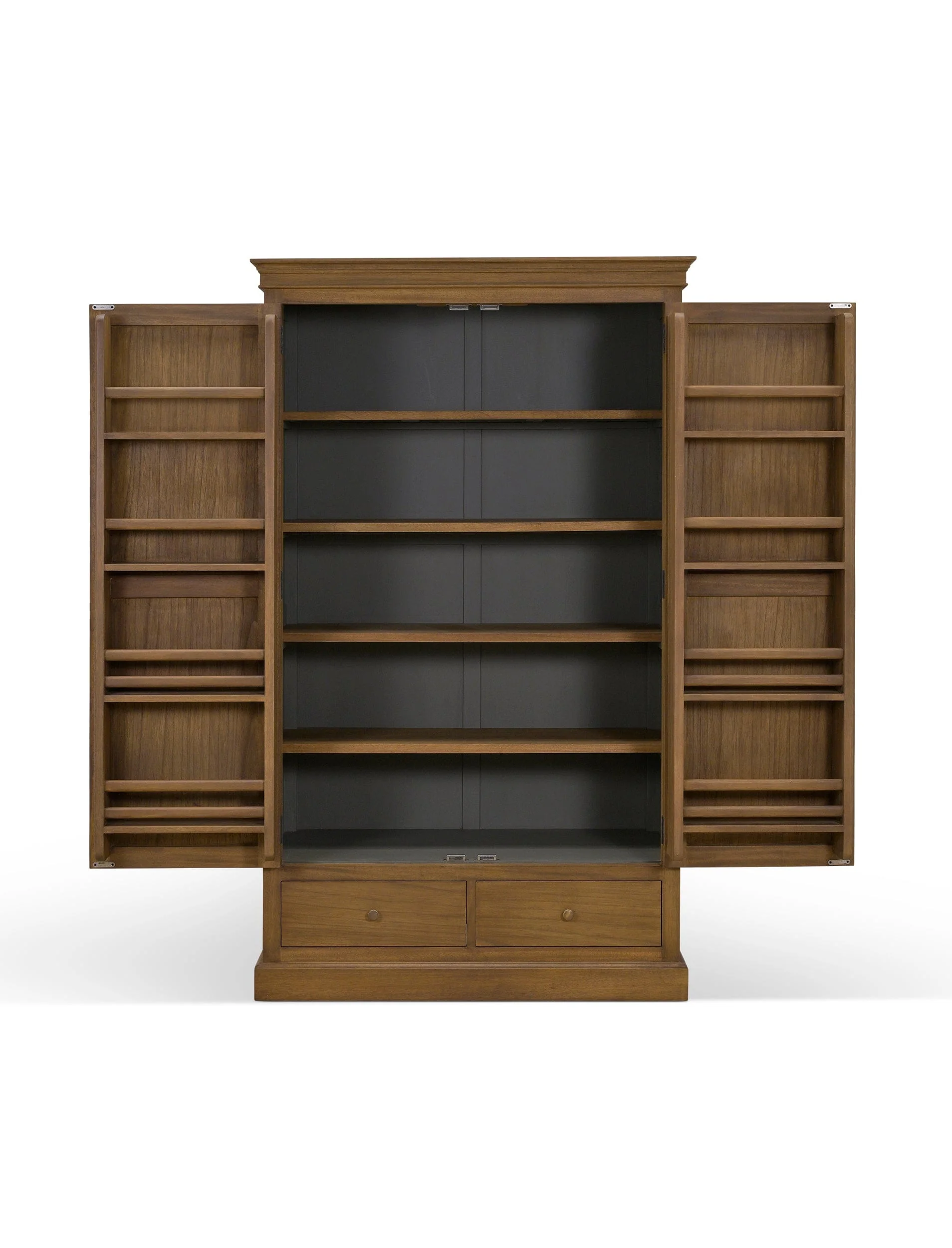 Walcote Pantry Natural Wood - Image 9