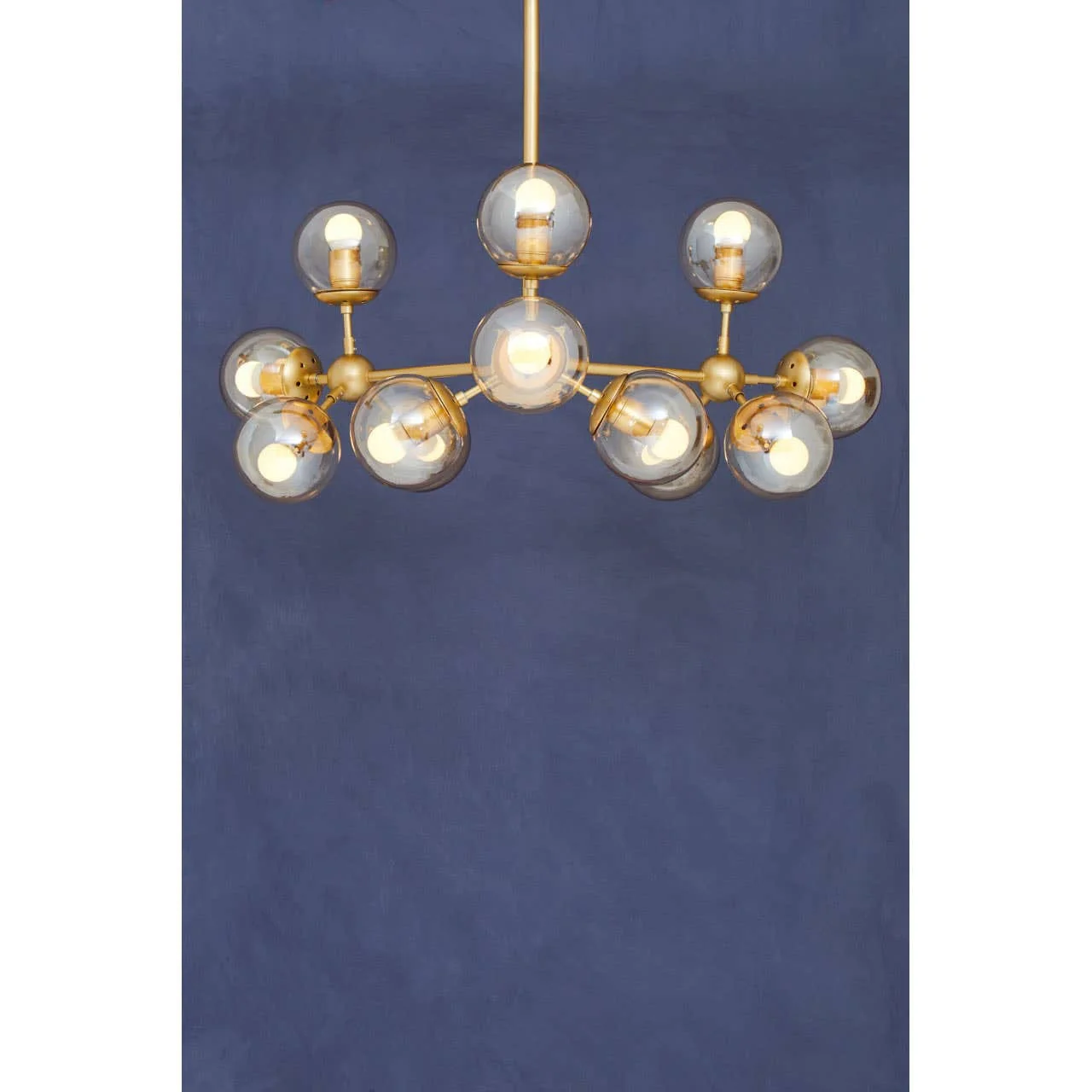 Abira Gold 12 Arm Pendant Light - Image 12