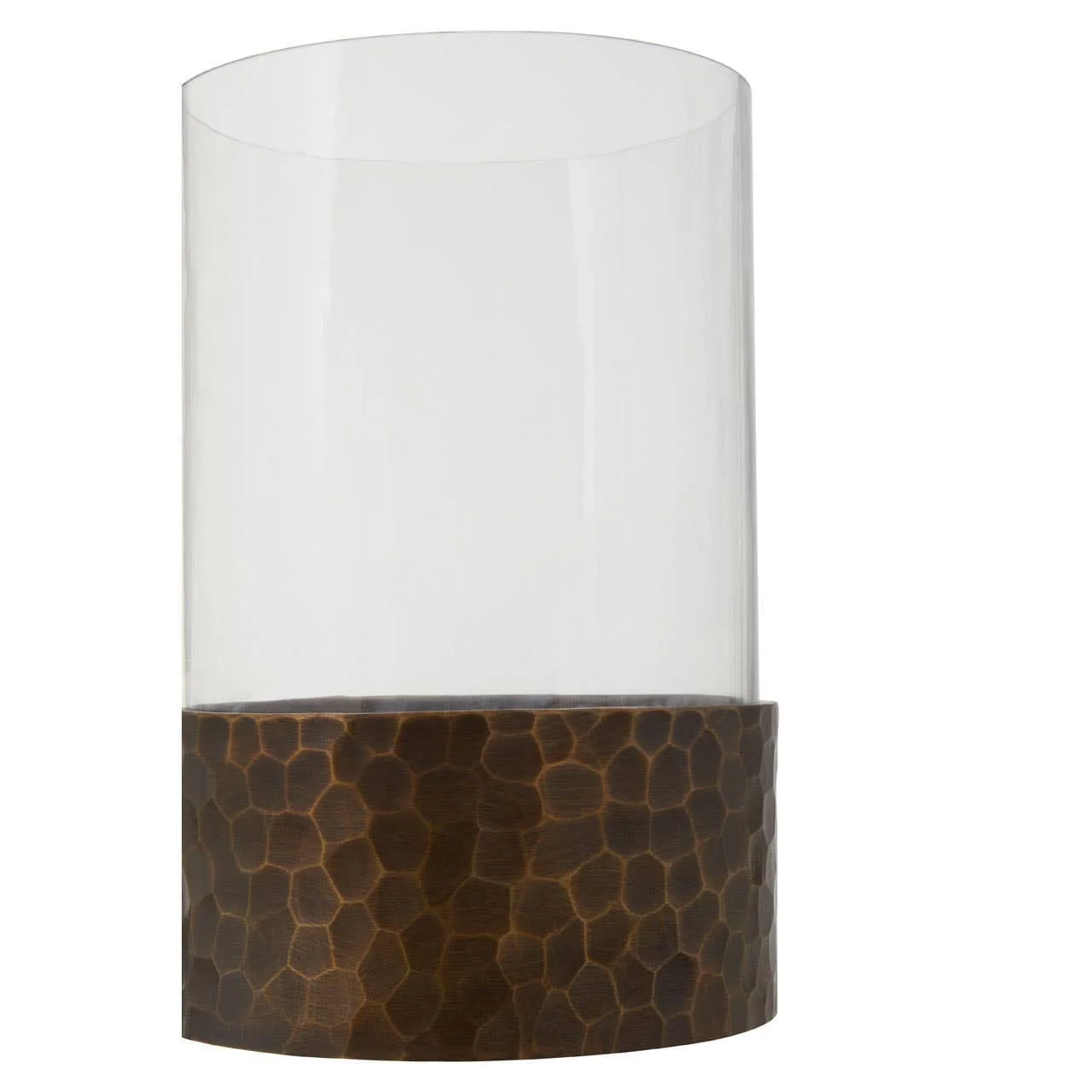 Akola Small Antique Gold Candle Holder - Image 5