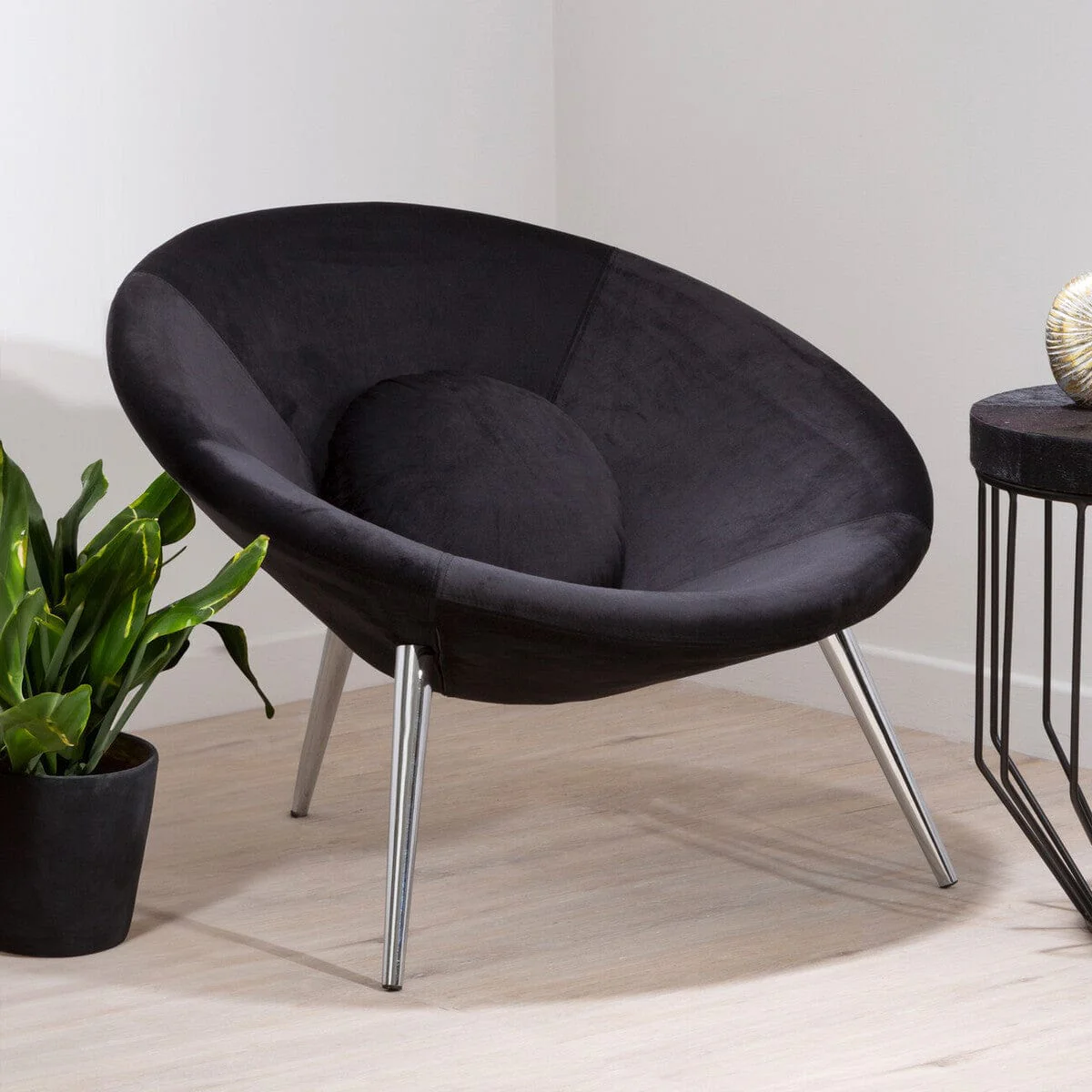 Arto Conic Black Chair - Image 8