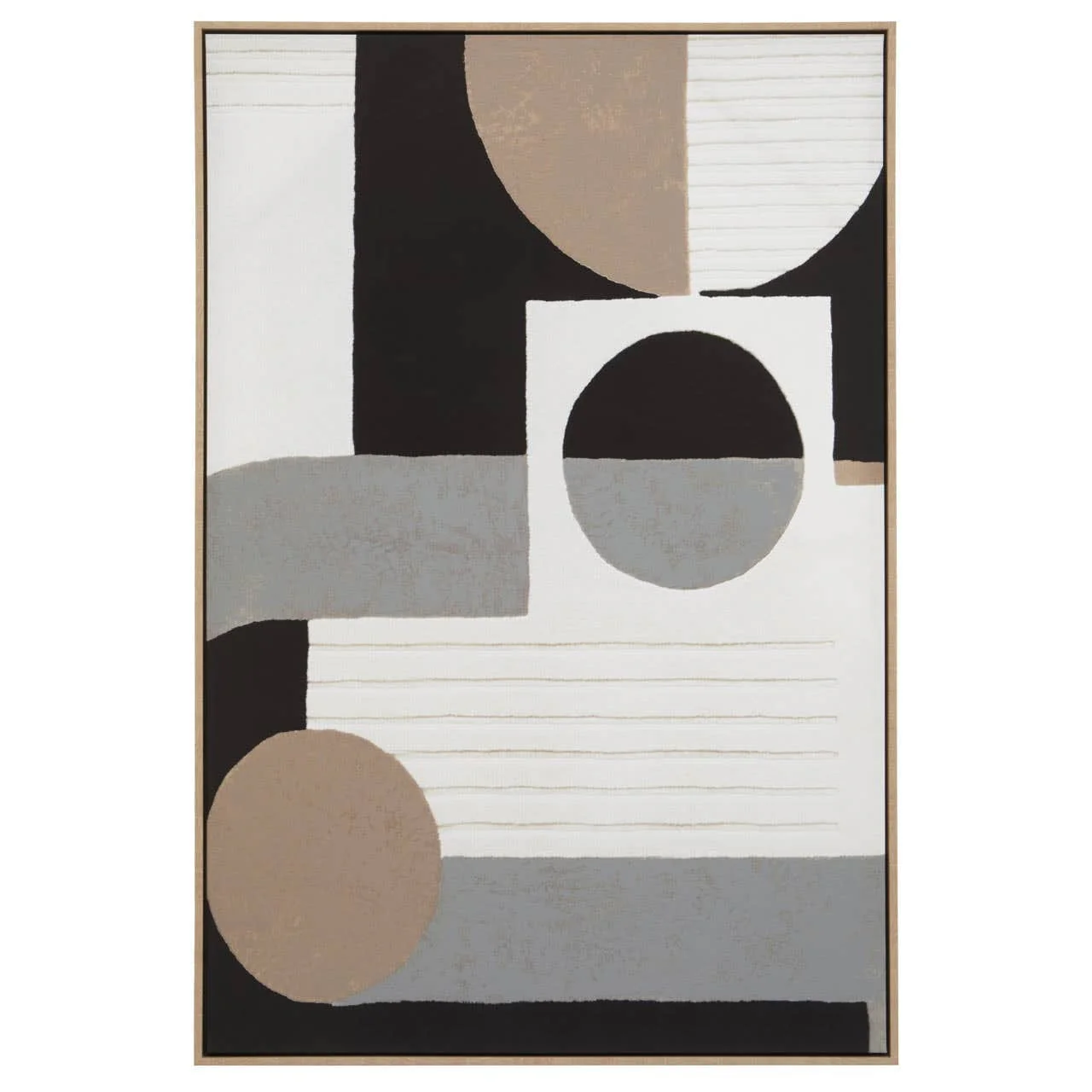 Astratto Abstract Wall Art with Geometric Design - Image 2