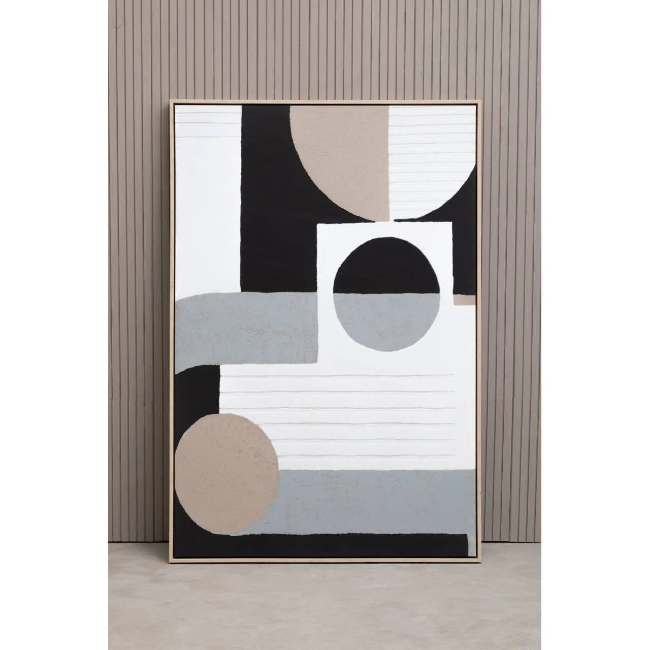 Astratto Abstract Wall Art with Geometric Design - Image 3