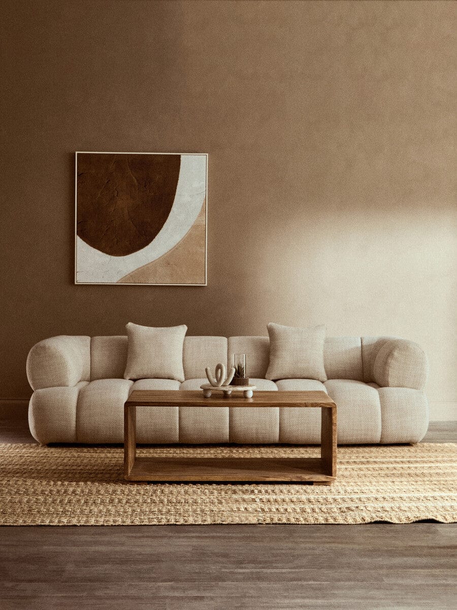 Astratto Brown and Natural Textured Wall Art - Image 11