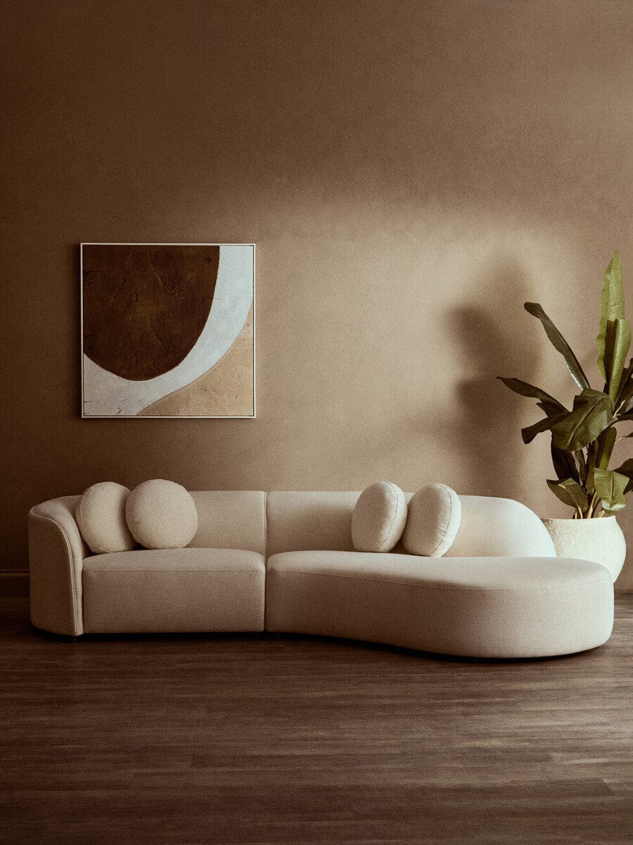Astratto Brown and Natural Textured Wall Art - Image 12
