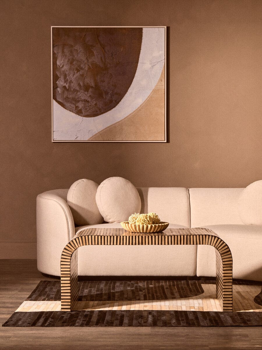 Astratto Brown and Natural Textured Wall Art - Image 14