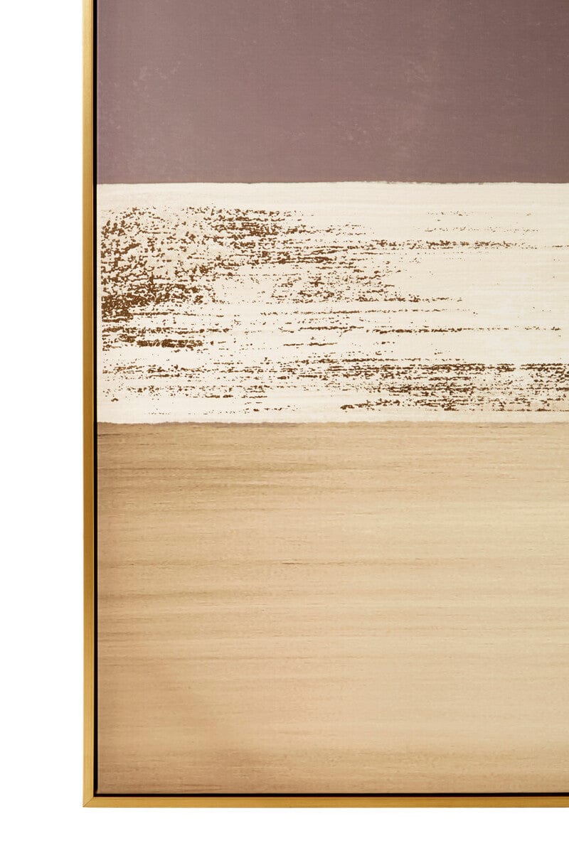Astratto Canvas Gold and Grey Foil Wall Art - Image 4