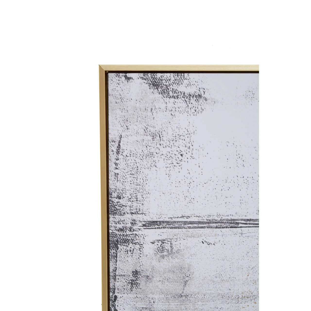 Astratto Grey and Gold Foil Wall Art - Image 3
