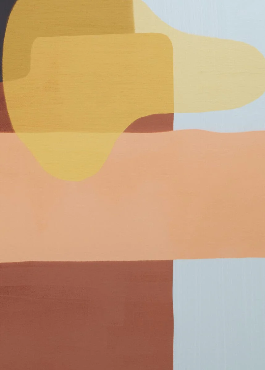 Astratto Multi Coloured Canvas Wall Art - Image 4