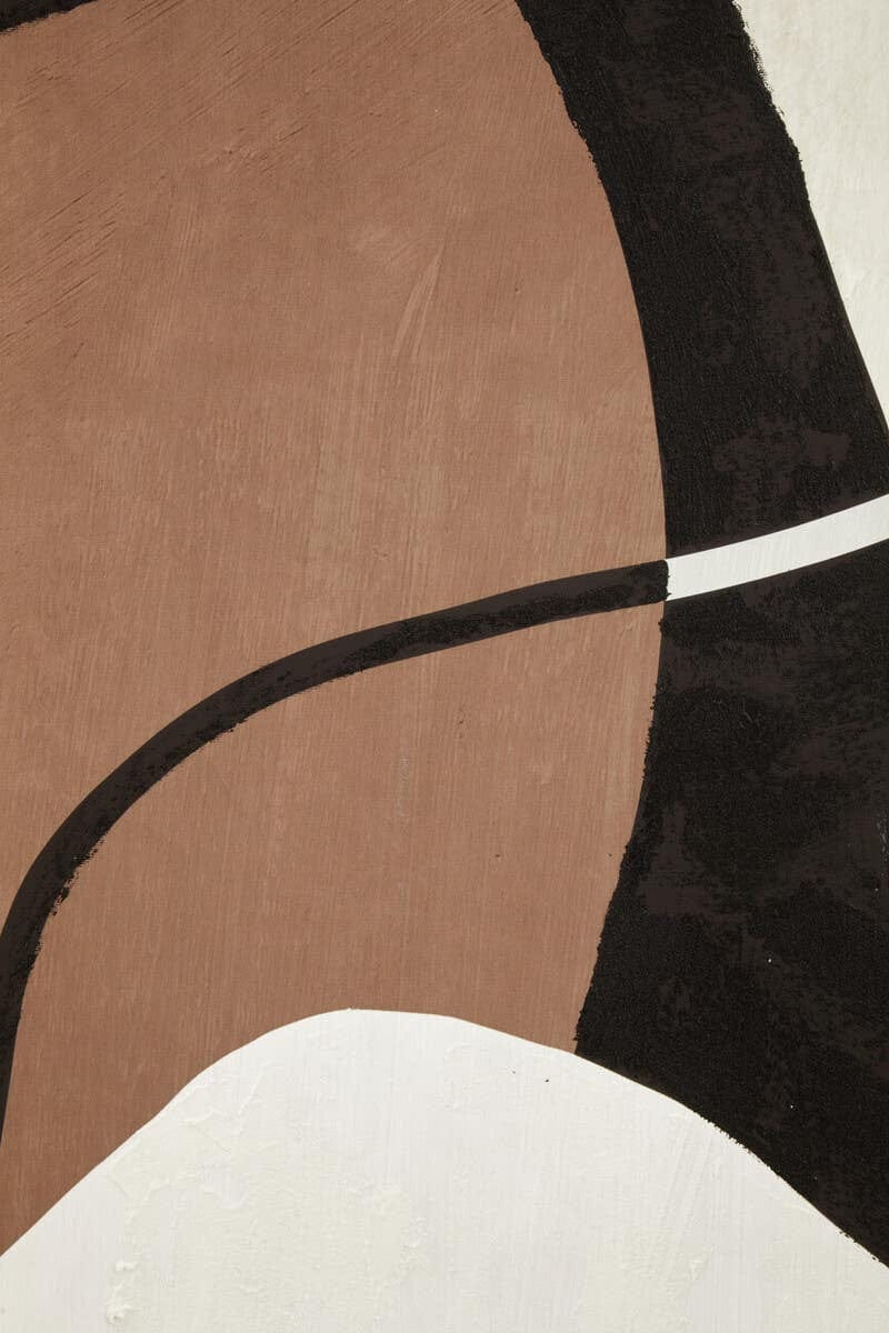 Astratto Set of 2 Abstract Earthy Tones Canvas Wall Art - Image 4