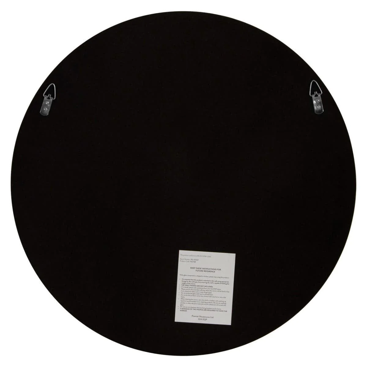 Athena Medium Round Wall Mirror With Gold Frame - Image 4