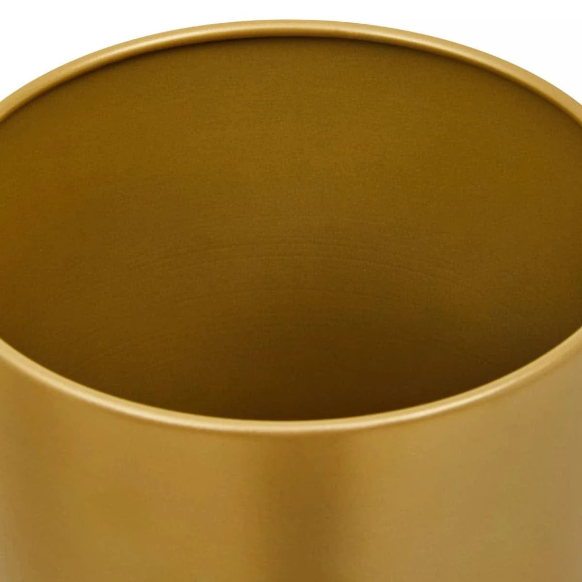 Avento Large Gold Finish Floor Planter - Image 5
