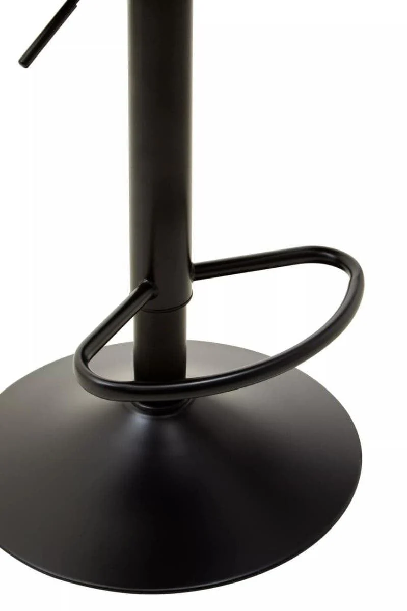 Baina White Leather Effect Bar Stool - Image 7
