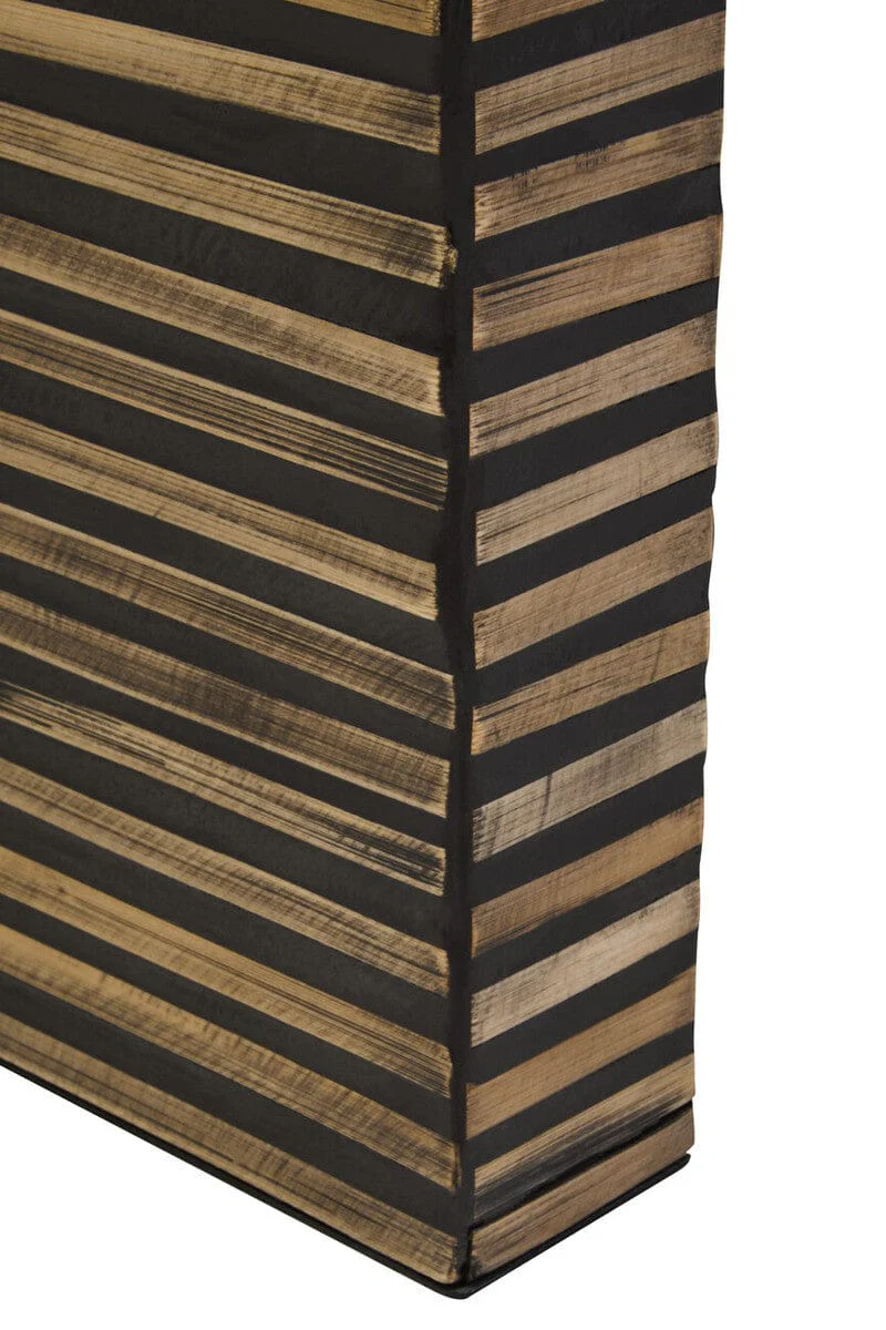 Bambusa Bamboo Inlay Curved Console Table - Image 8