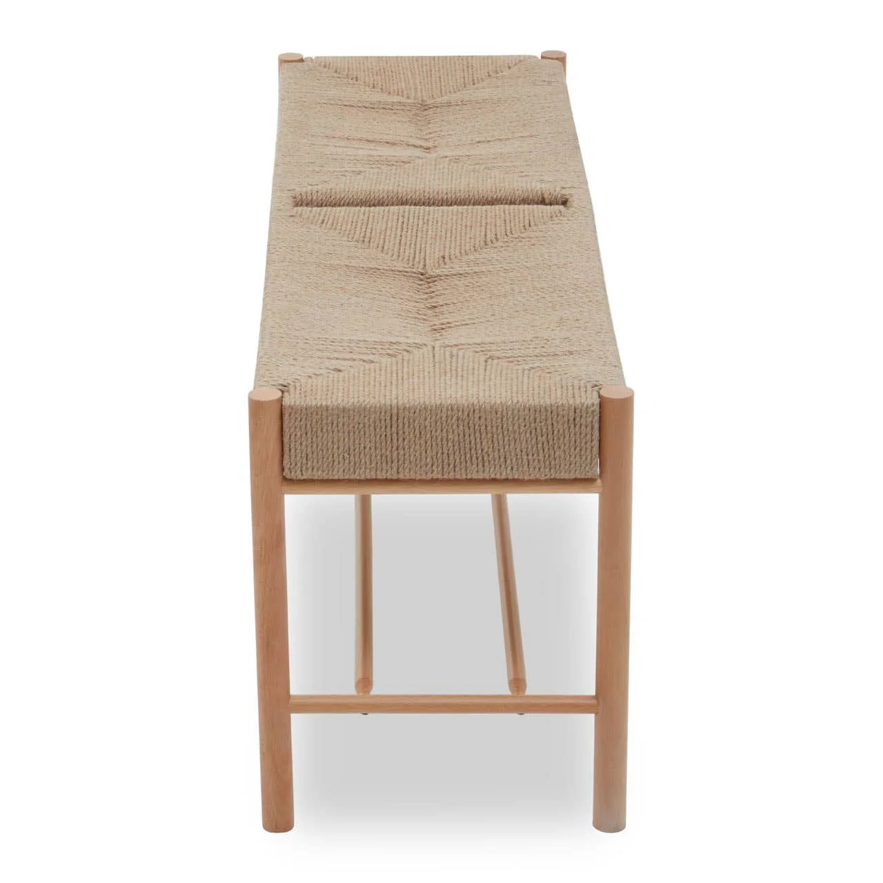 Bandar Natural Rope and Beechwood Bench - Image 5