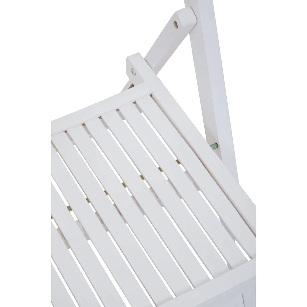 Beauport White Wood Folding Chair - Image 7