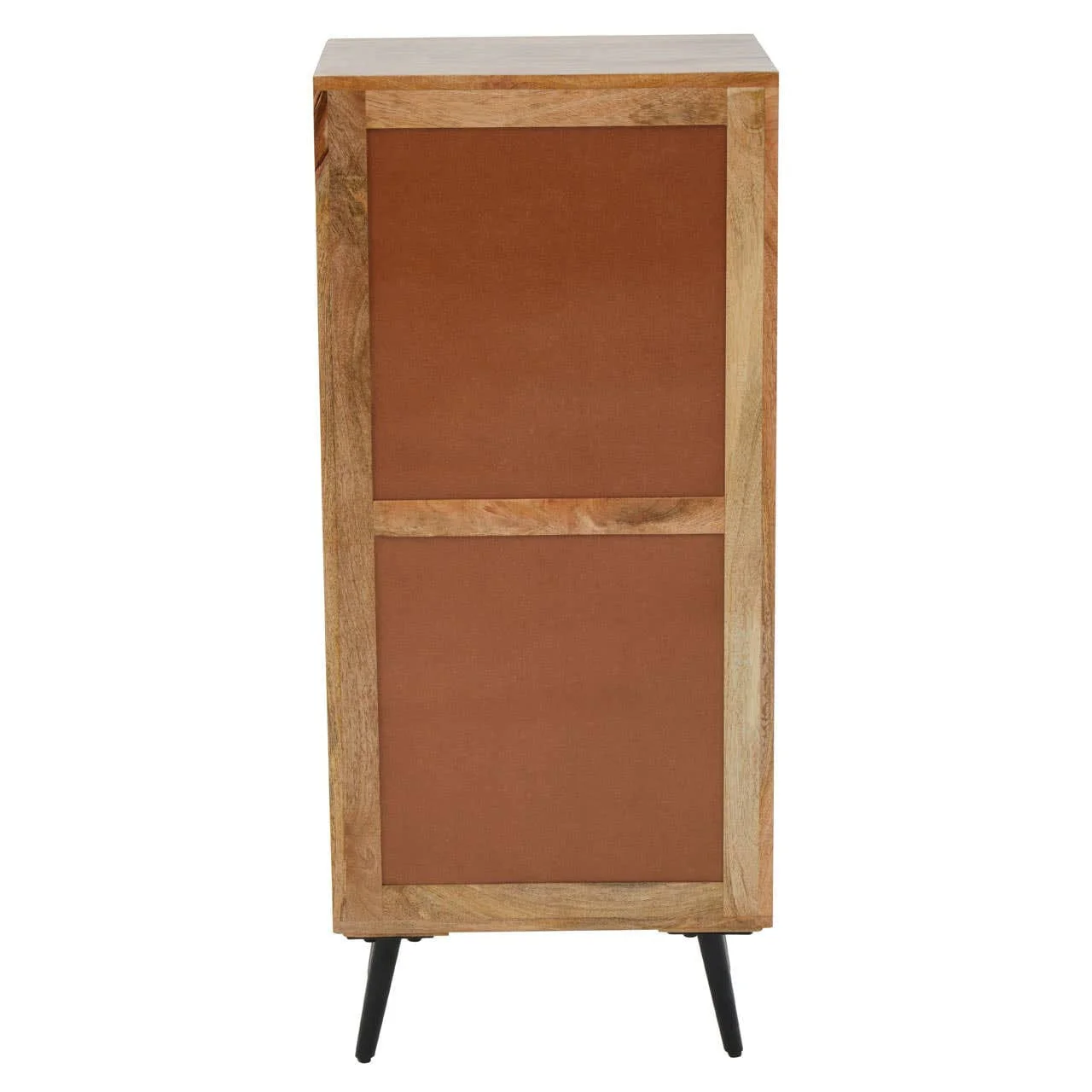Boho Five Drawer Mango Wood Chest - Image 5