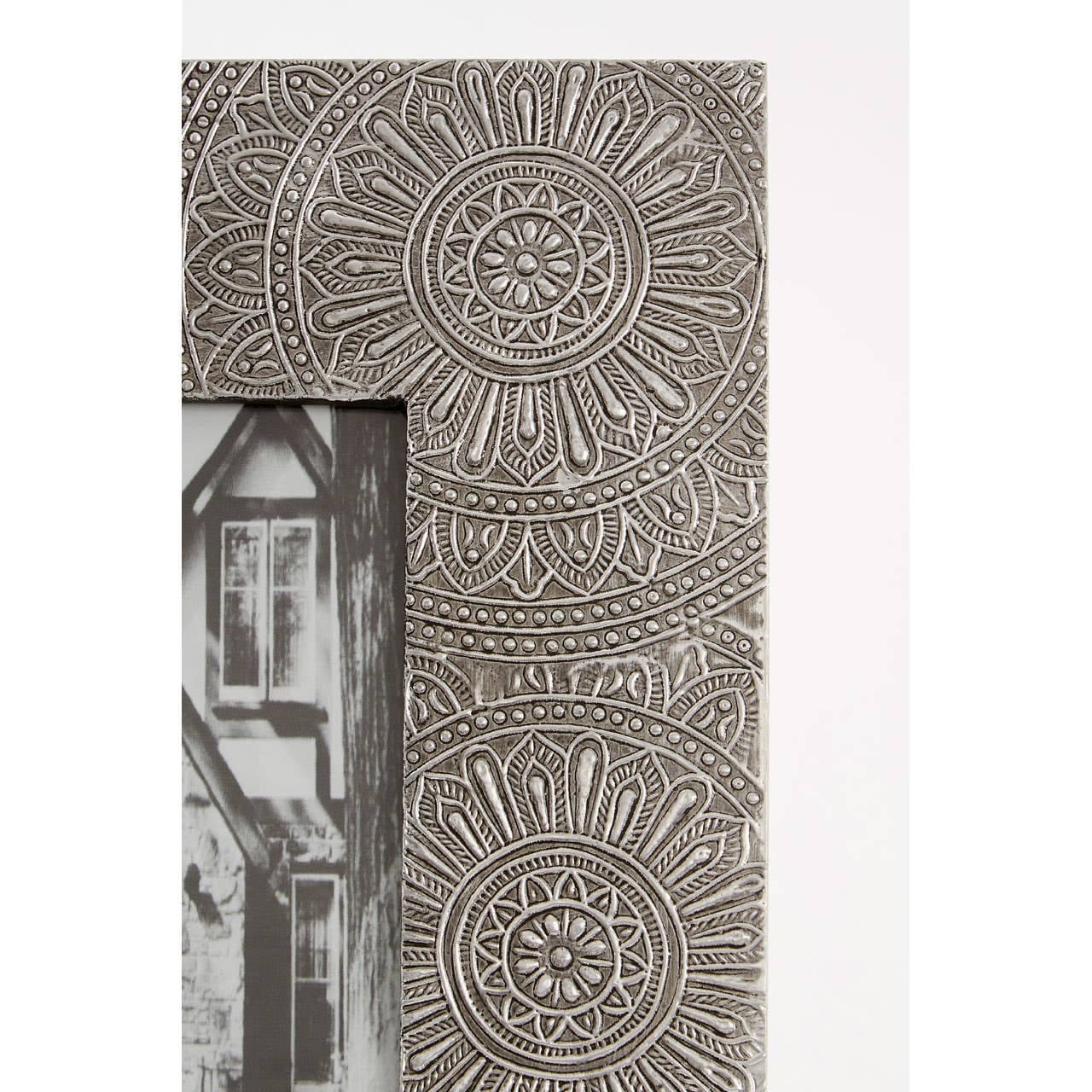 Bowerbird 5x7 Silver Etched Photo Frame - Image 3
