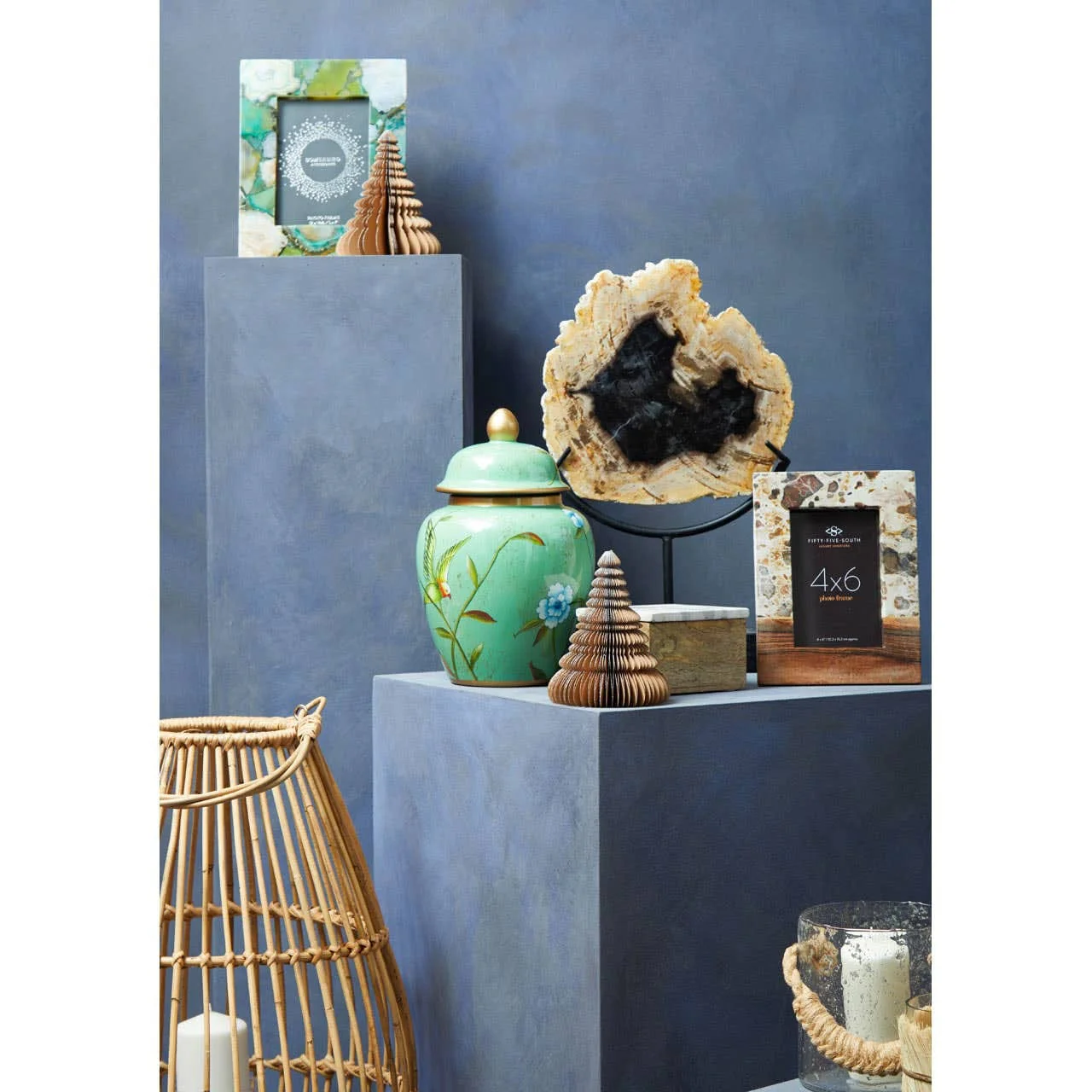 Bowerbird Large Green Agate 5In X 7In Photo Frame - Image 10