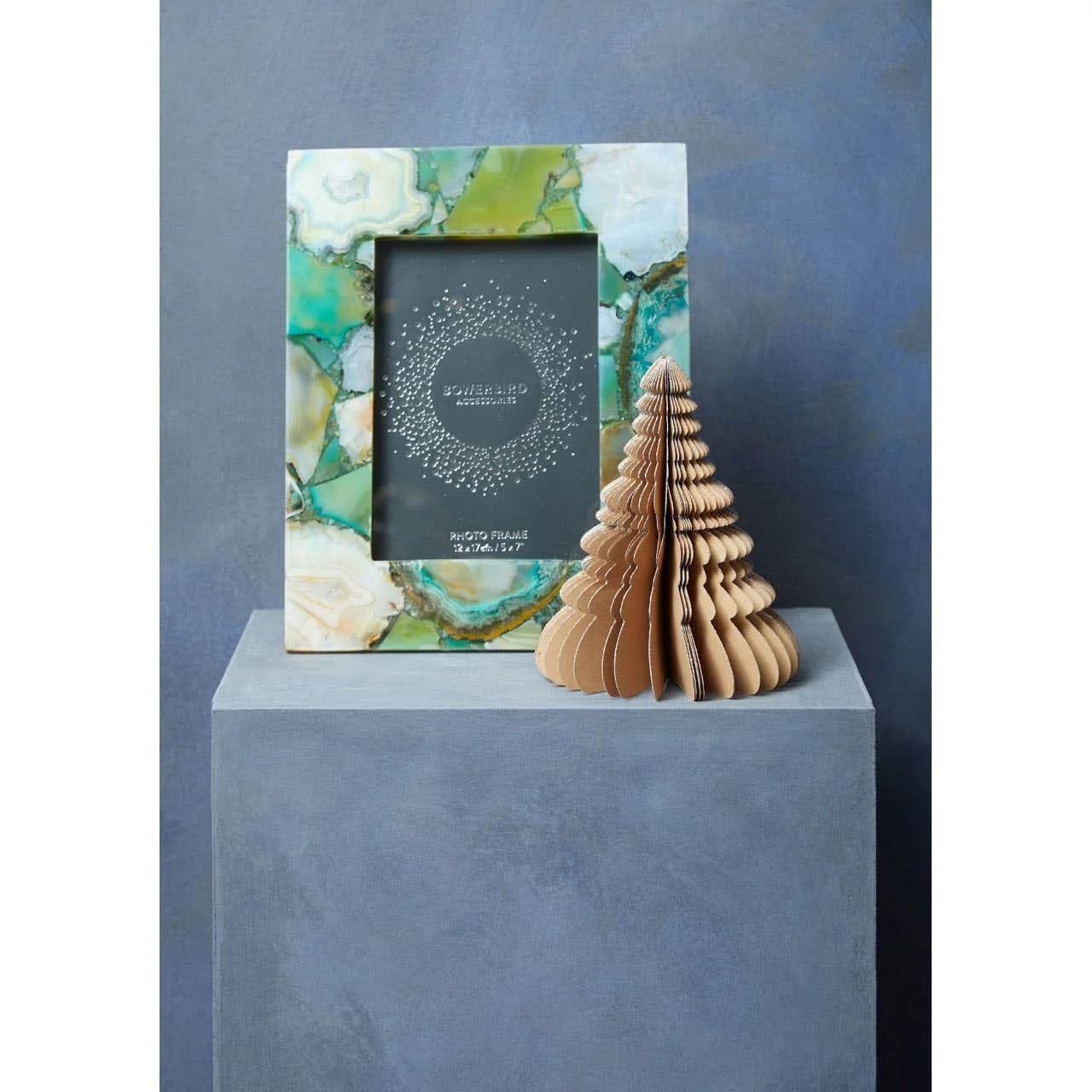 Bowerbird Large Green Agate 5In X 7In Photo Frame - Image 9