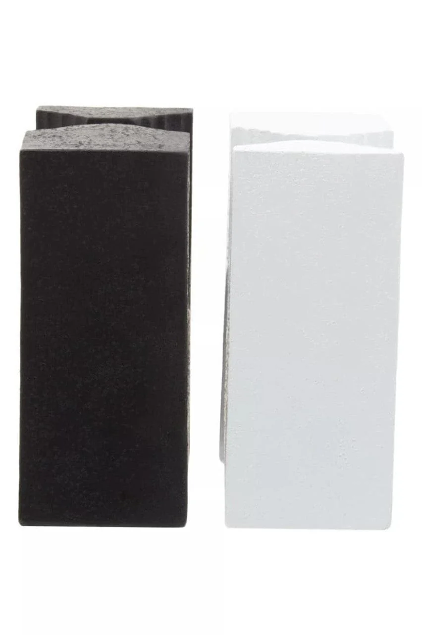 Broc Set Of Two Black And White Bookends - Image 3