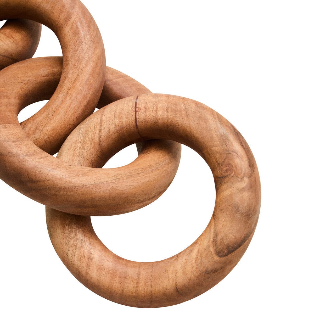 Cato Natural Wooden 5 Link Chain Decor - Image 5