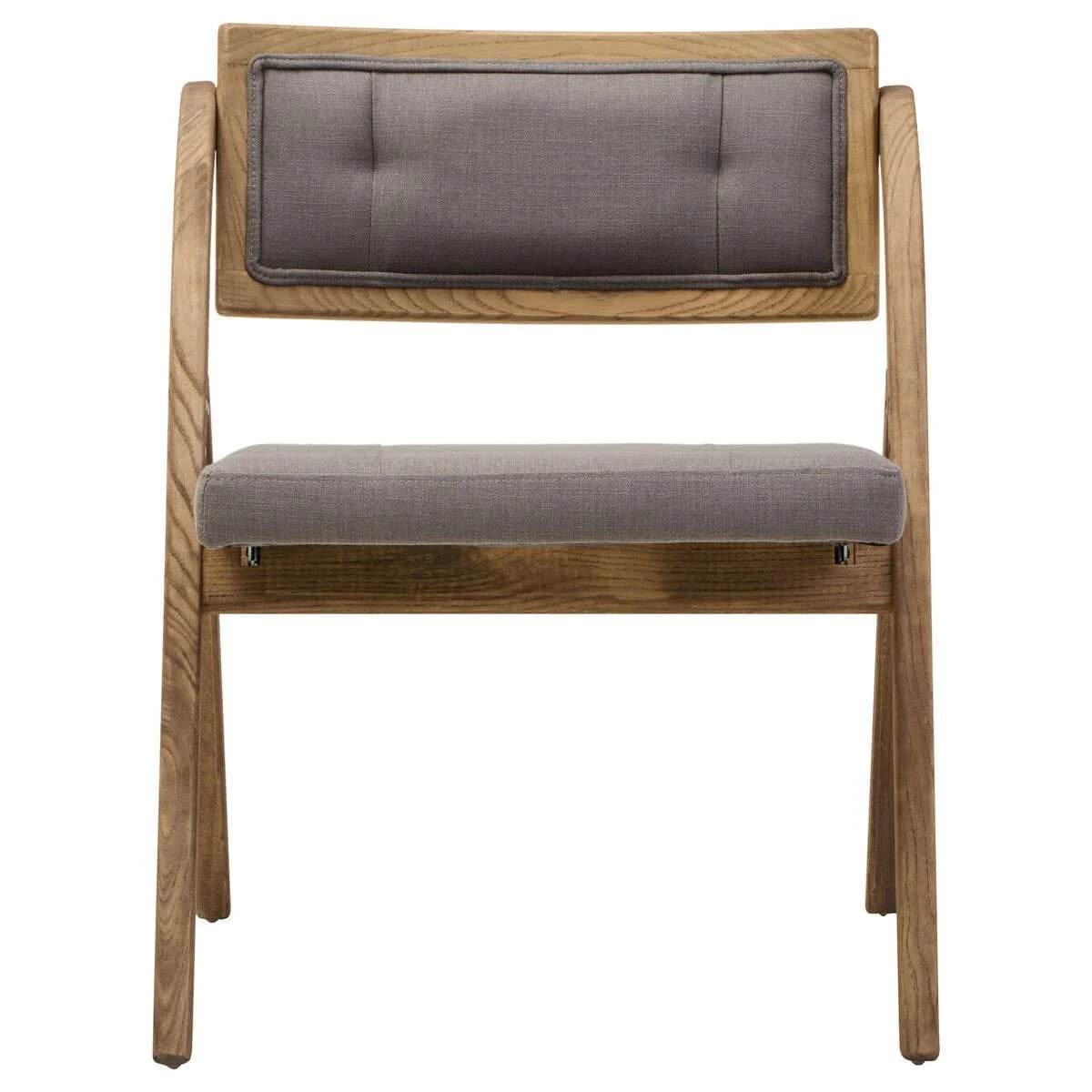 Cebu Grey Wash Elm Wood Folding Chair - Image 2
