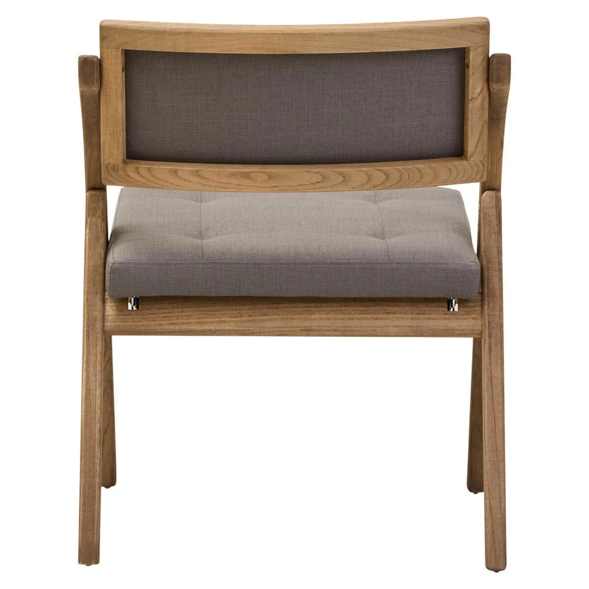 Cebu Grey Wash Elm Wood Folding Chair - Image 4
