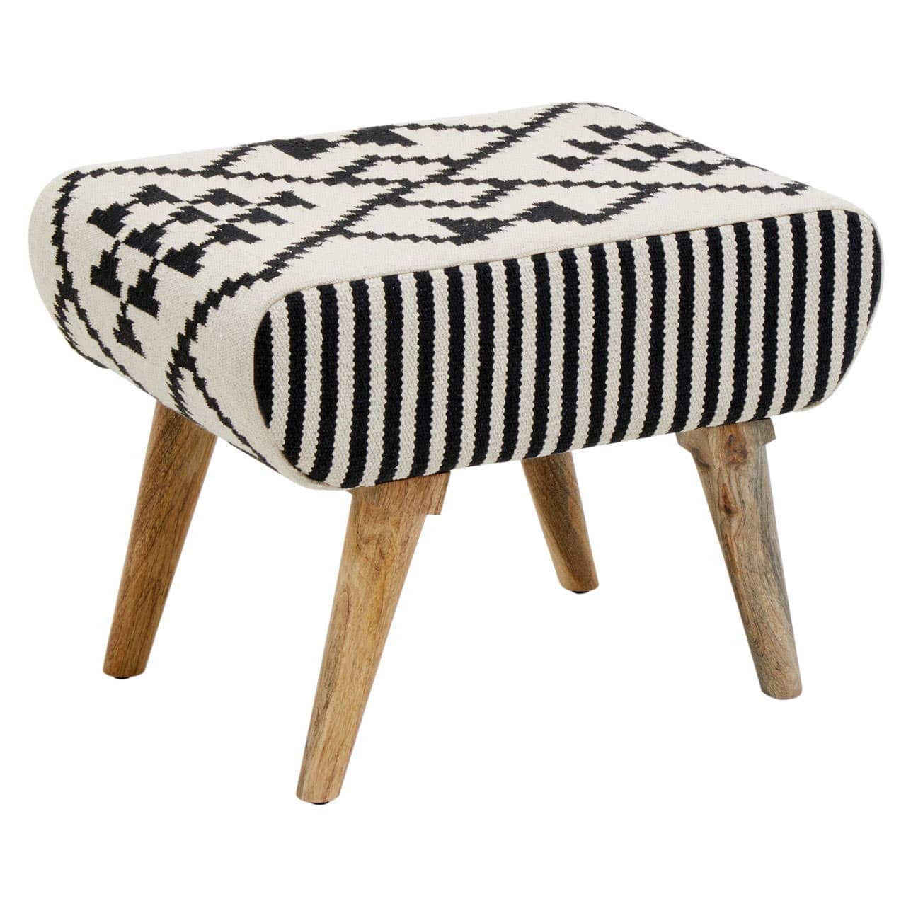 Cefena Berber Style Footstool - Image 2