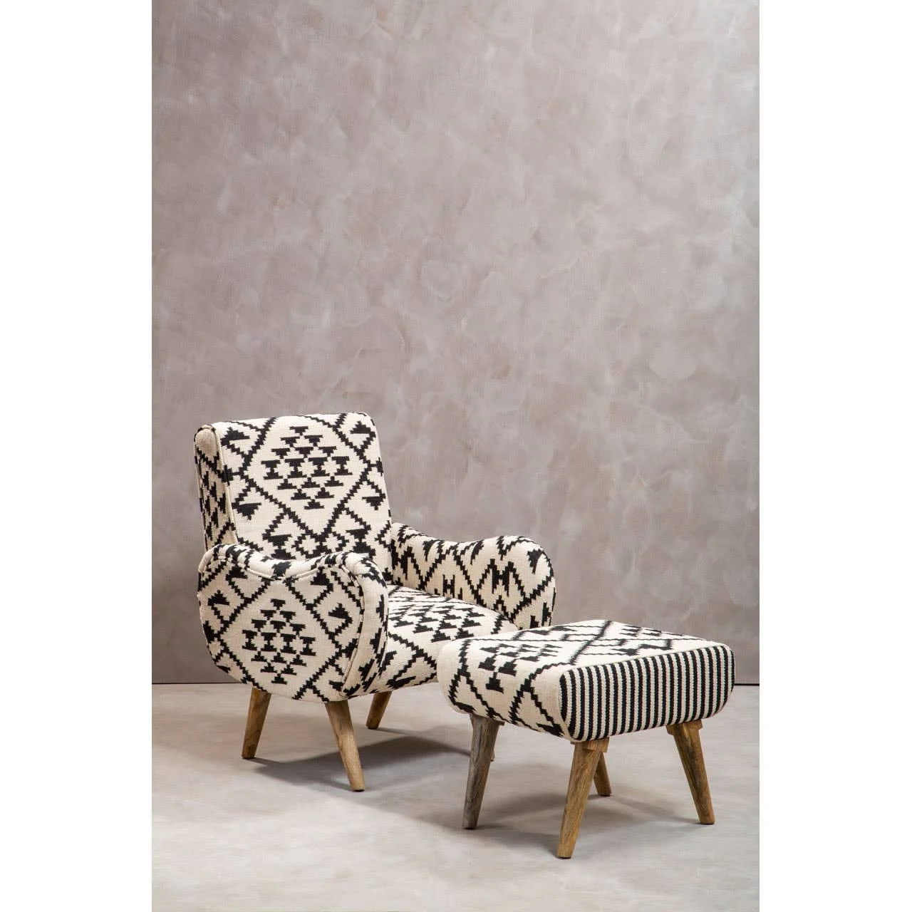 Cefena Berber Style Footstool - Image 7