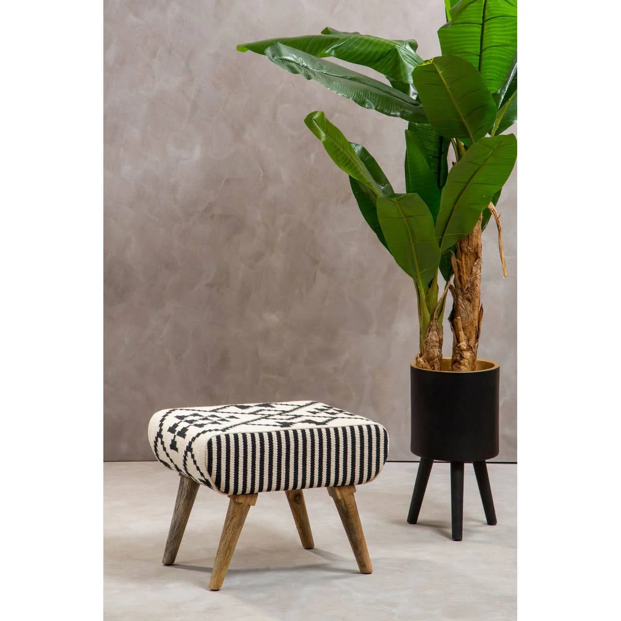 Cefena Berber Style Footstool - Image 8