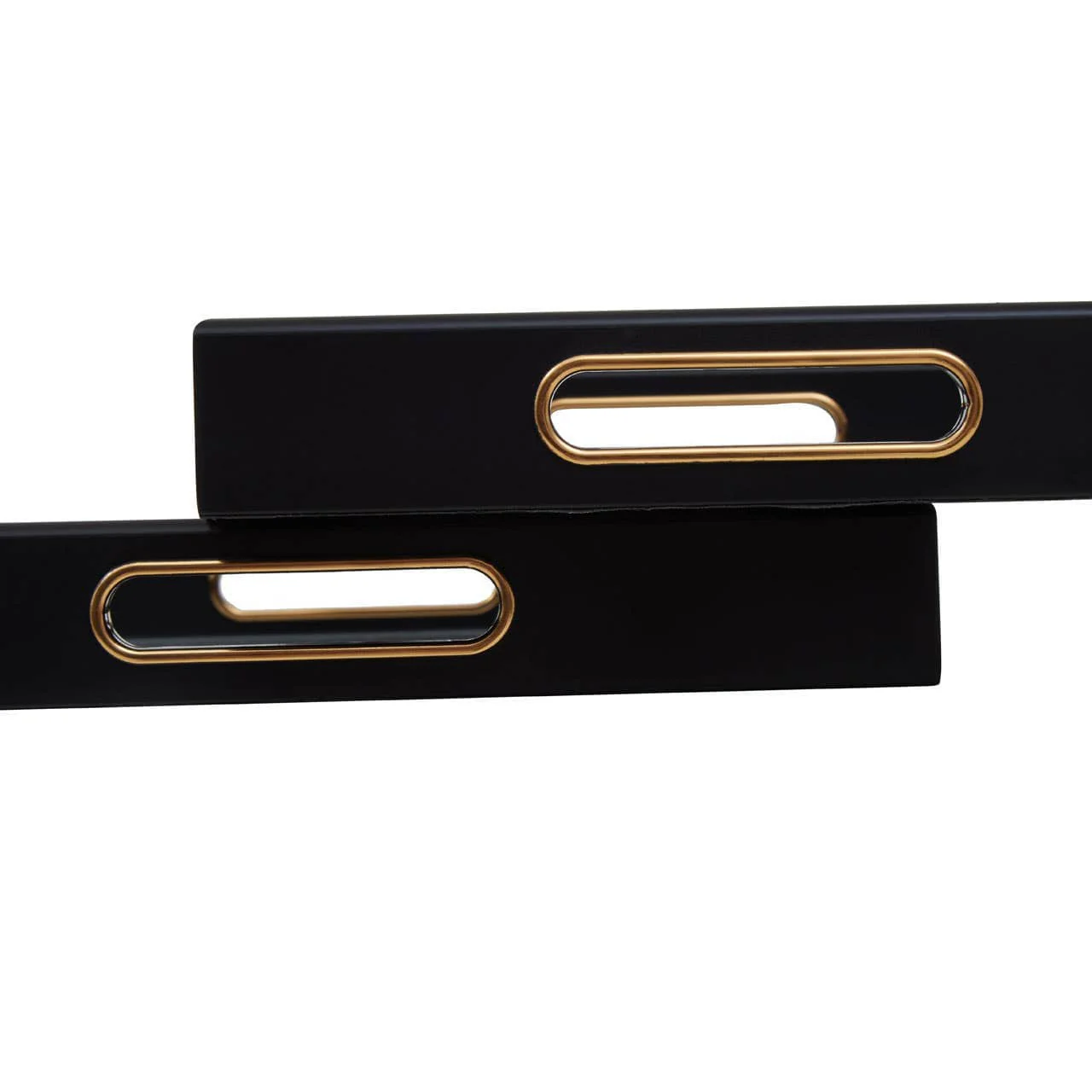 Celina Set Of Two Assorted Colour Rectangular Trays - Image 3