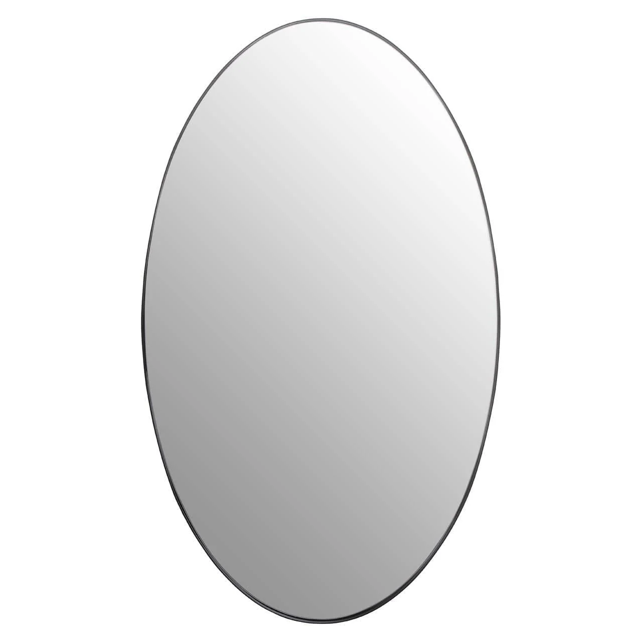 Cora Wall Mirror With Black Finish Frame