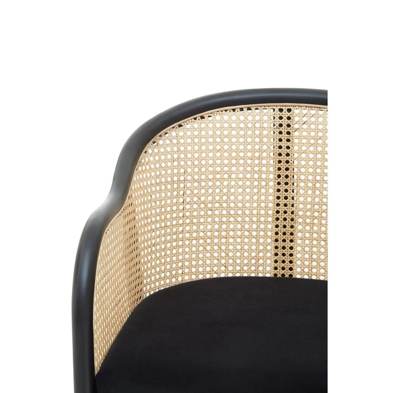 Corso Rattan Chair with Black Seat - Image 5