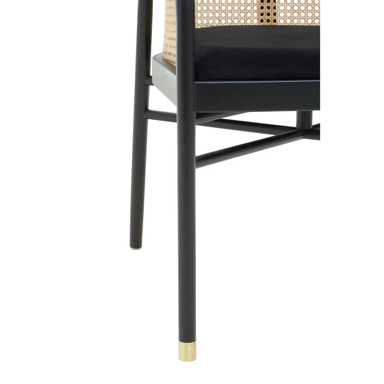 Corso Rattan Chair with Black Seat - Image 7