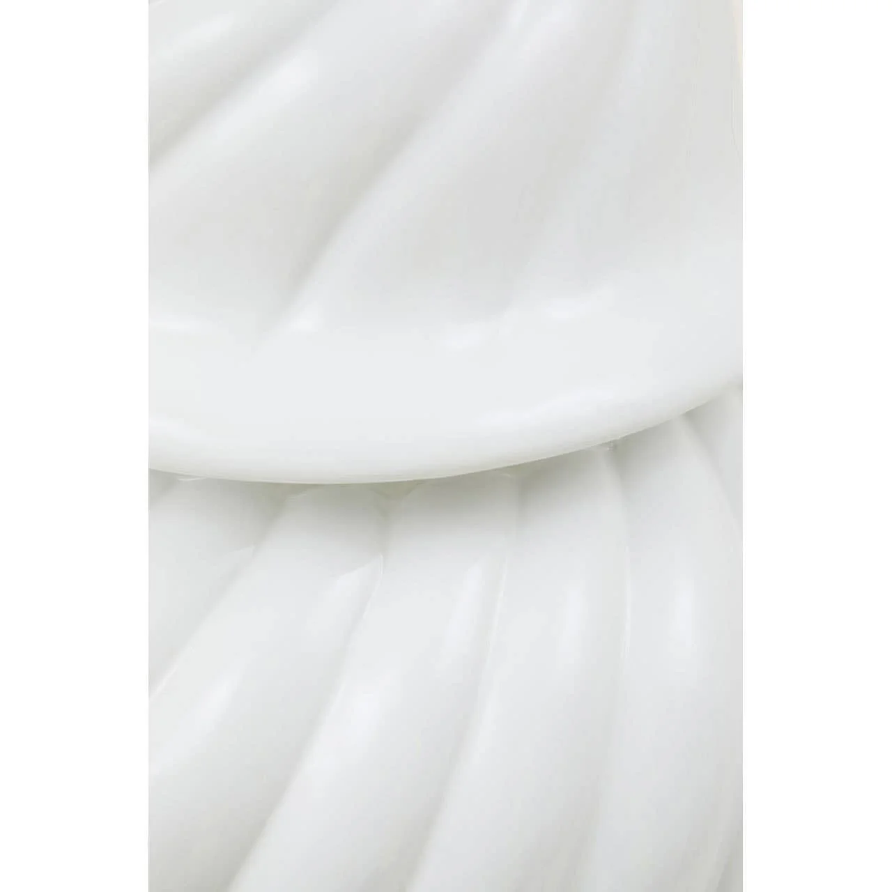 Damson Small Ceramic White Jar - Image 4