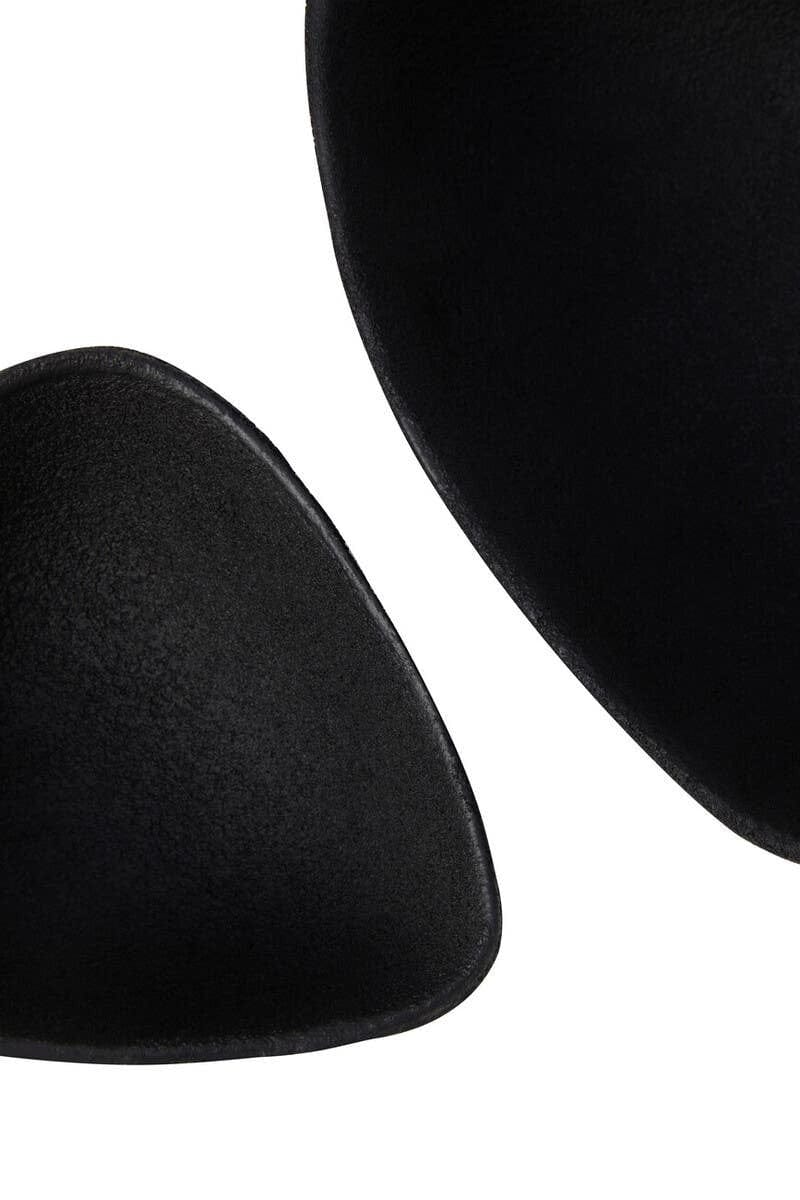 Deriva Set of Two Textured Black Bowls - Image 9