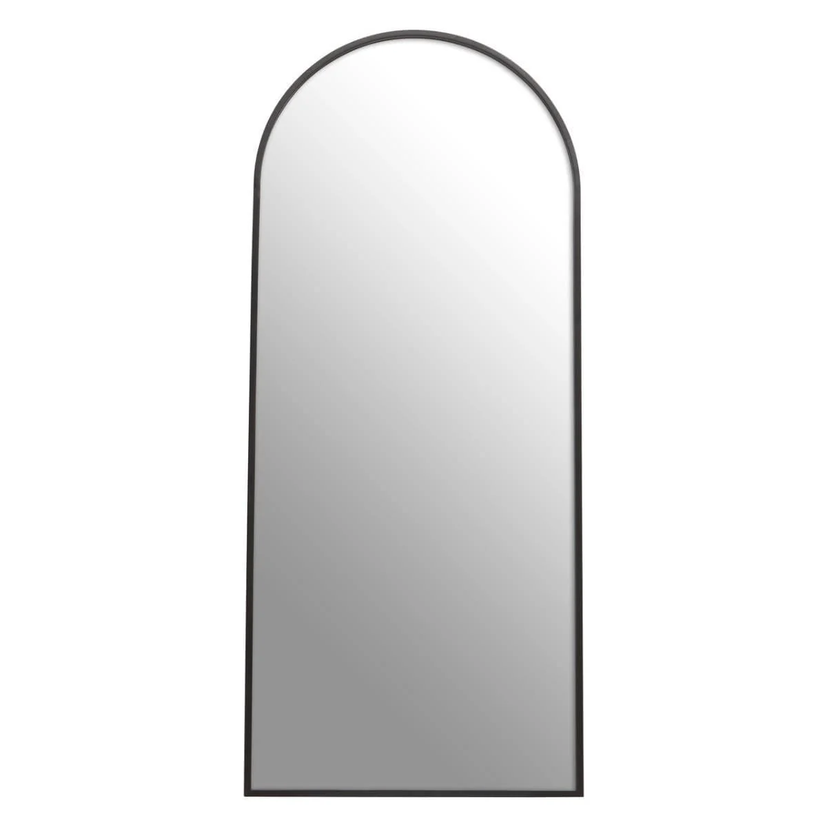 Descartes Black Frame Wall Mirror