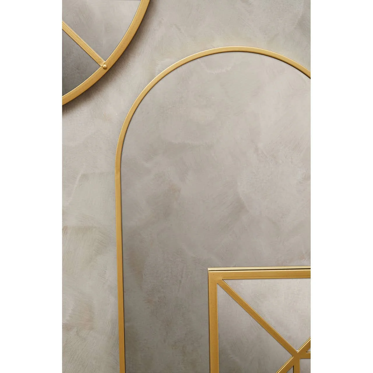 Descartes Gold Finish Wall Mirror - Image 11