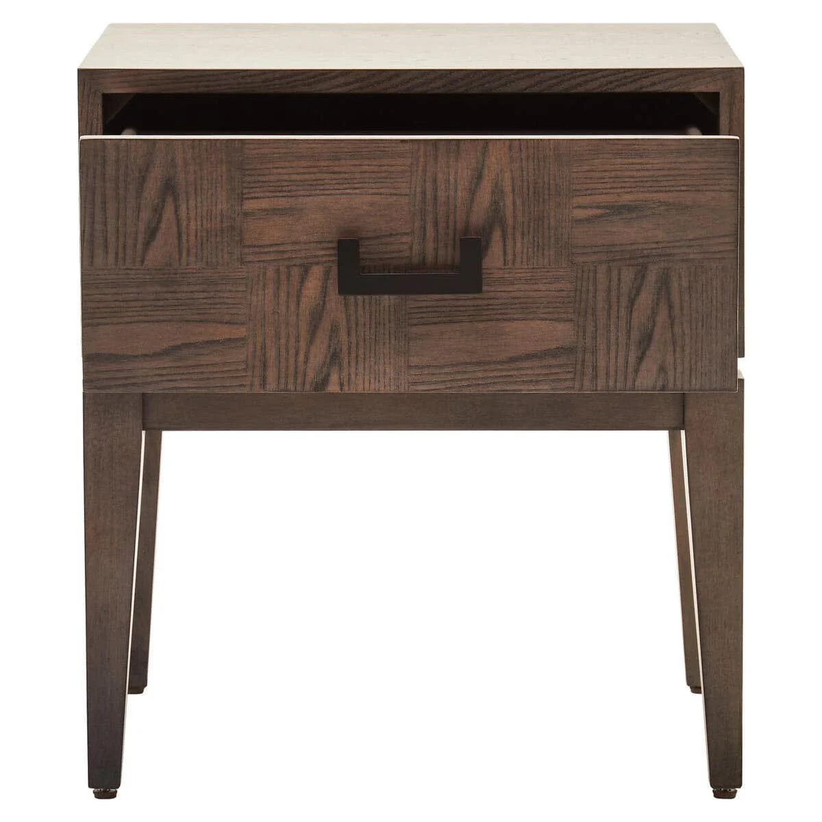 Dimaro Antique Grey One Drawer Side Table - Image 3