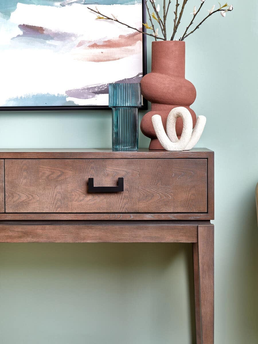 Dunas Small Textured White Loop Sculpture - Image 9